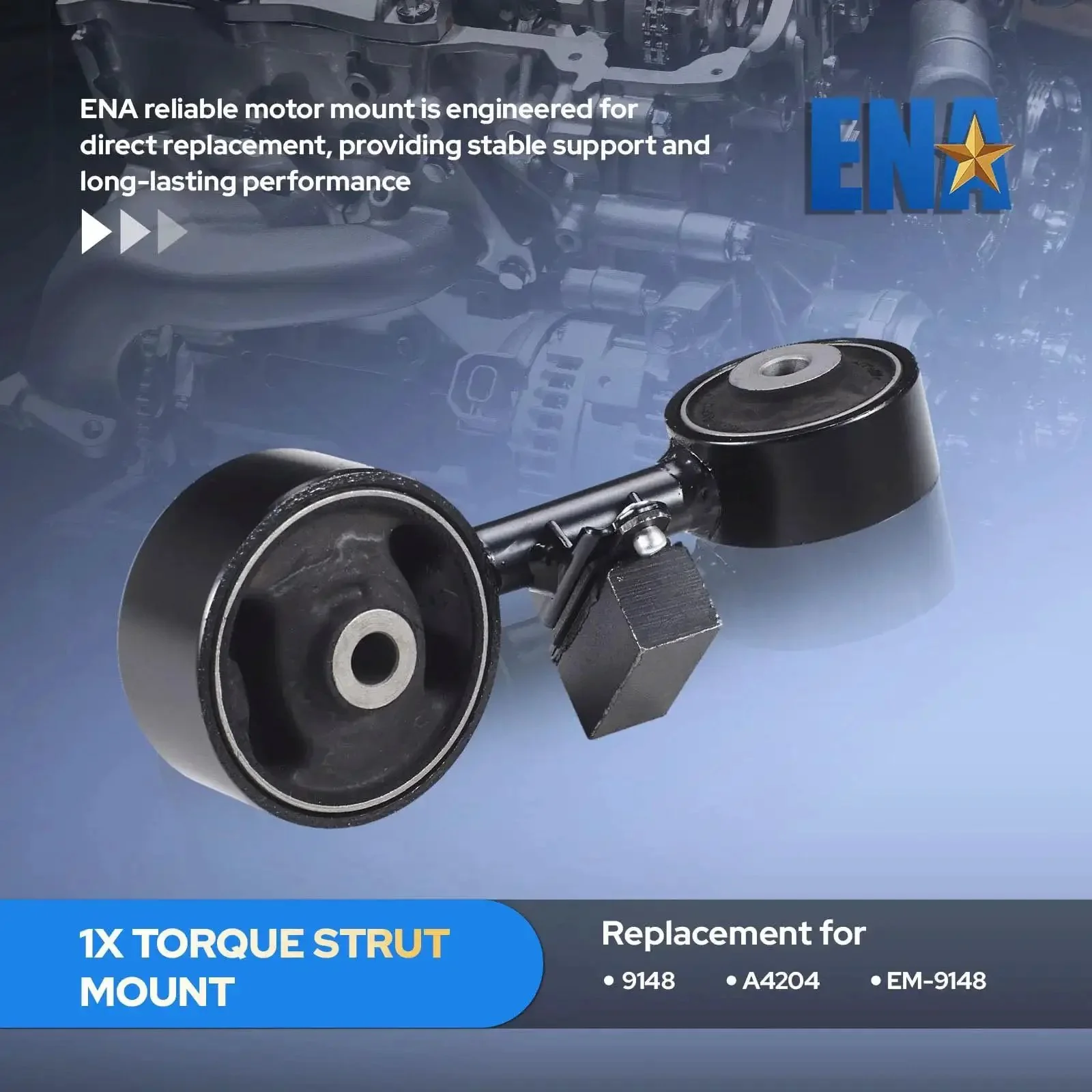 Toyota Front Engine Torque Strut Mount Drop In Ready For Camry 2002 2003 2004 2005 2006 And Solara 2004 2005 2006 2007 2008 2.4L Automatic Transmission Replacement A4204 Front Motor Mount - Image 5