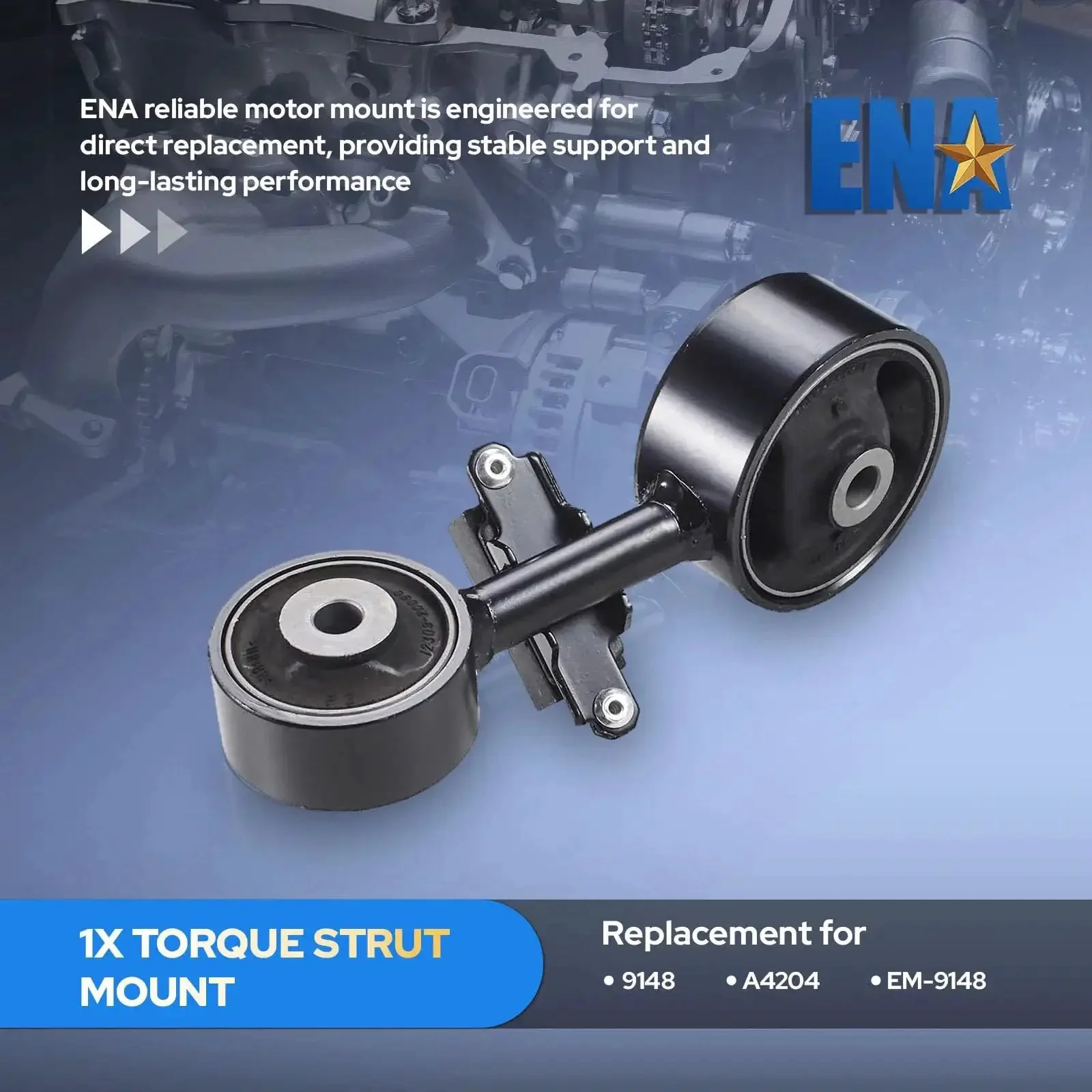 Toyota Front Engine Torque Strut Mount Drop In Ready For Camry 2002 2003 2004 2005 2006 And Solara 2004 2005 2006 2007 2008 2.4L Automatic Transmission Replacement A4204 Front Motor Mount - Image 6