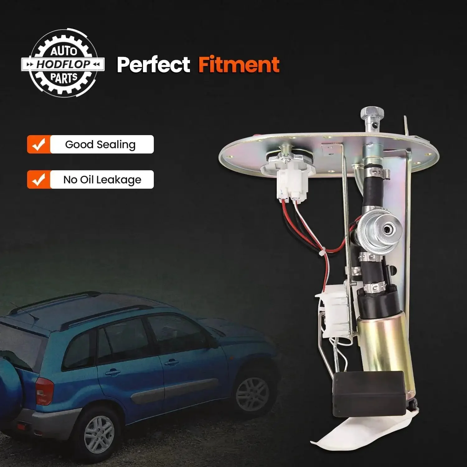 Toyota Rav4 2.0L Fuel Pump Module Assembly Replacement For 1995 To 2000 Direct Fit Plug And Play With 77203 42010 23280 74160 83320 49055 Fuel Sending Unit Level Sensor - Image 6
