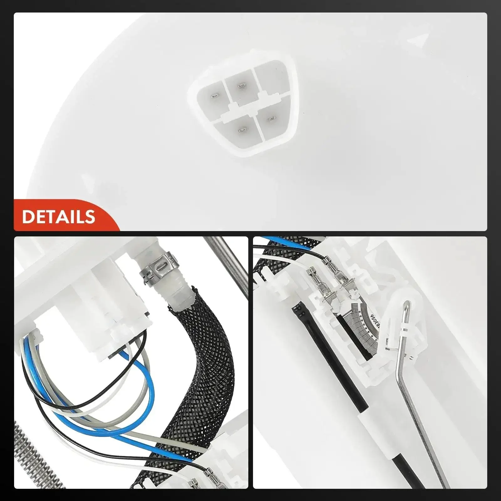 Toyota Sienna Fuel Pump Module Assembly With Sending Unit For 2007 2010 V6 3.5L Gas Engine Replacement Kit Direct Fit Plug And Play Includes Pump, Sending Unit, Strainer, Seal Ring For Smooth Starts And Reliable Fuel Delivery - Image 3