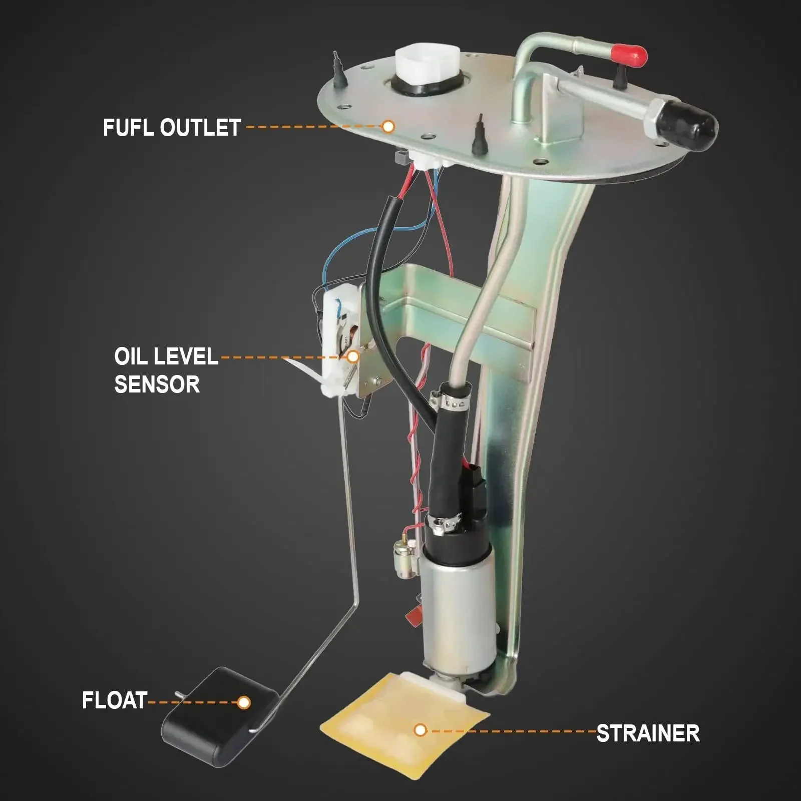Toyota Tacoma Fuel Pump Assembly For 1995 To 2000 4WD Fits Base DLX SR5 Limited Pre Runner V6 3.4L And 2.4L And 2.7L Gas Sending Unit SP9002H 8332080308 Replacement Kit For Quick Drop In Fuel Delivery - Image 8