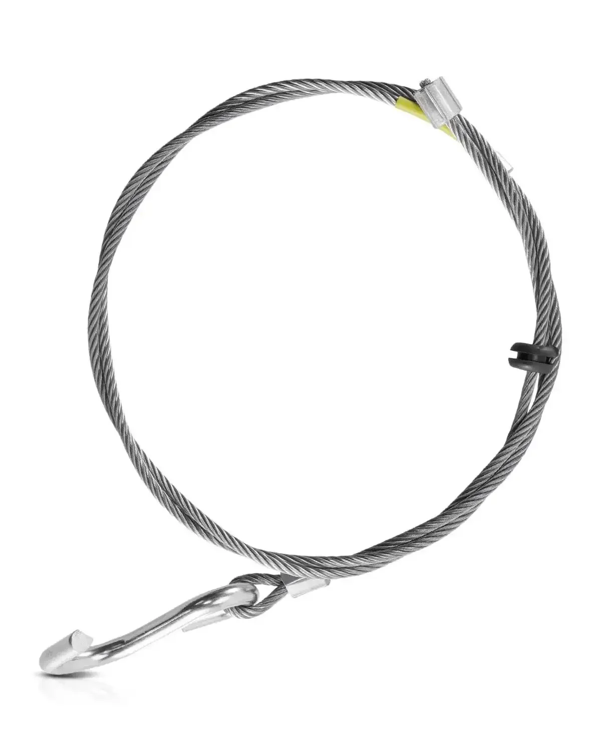 Trailer Breakaway Cable Assembly For A-60 Brake Actuator Disc And Drum, 17 Inch Effective Length And 40 Inch Total, Built Tough Breakaway Safety Cable Kit Replacement 34370 32264K 071-195-00