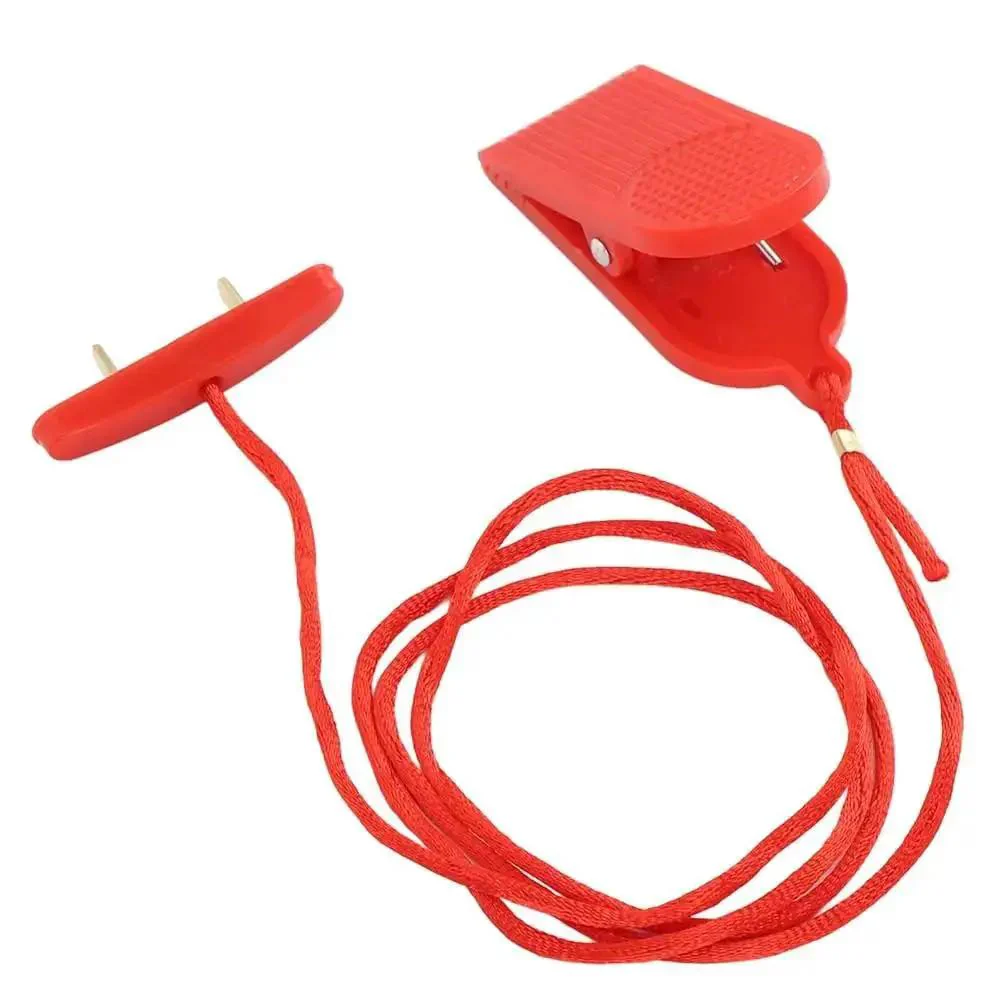 Treadmill Key 2 Pack With Magnetic Emergency Stop Switch Universal Fit Double Insert Design For JX ZXCH ISPO Treadmills Secure Magnetic Clip Keeps Key Handy During Every Workout - Image 2
