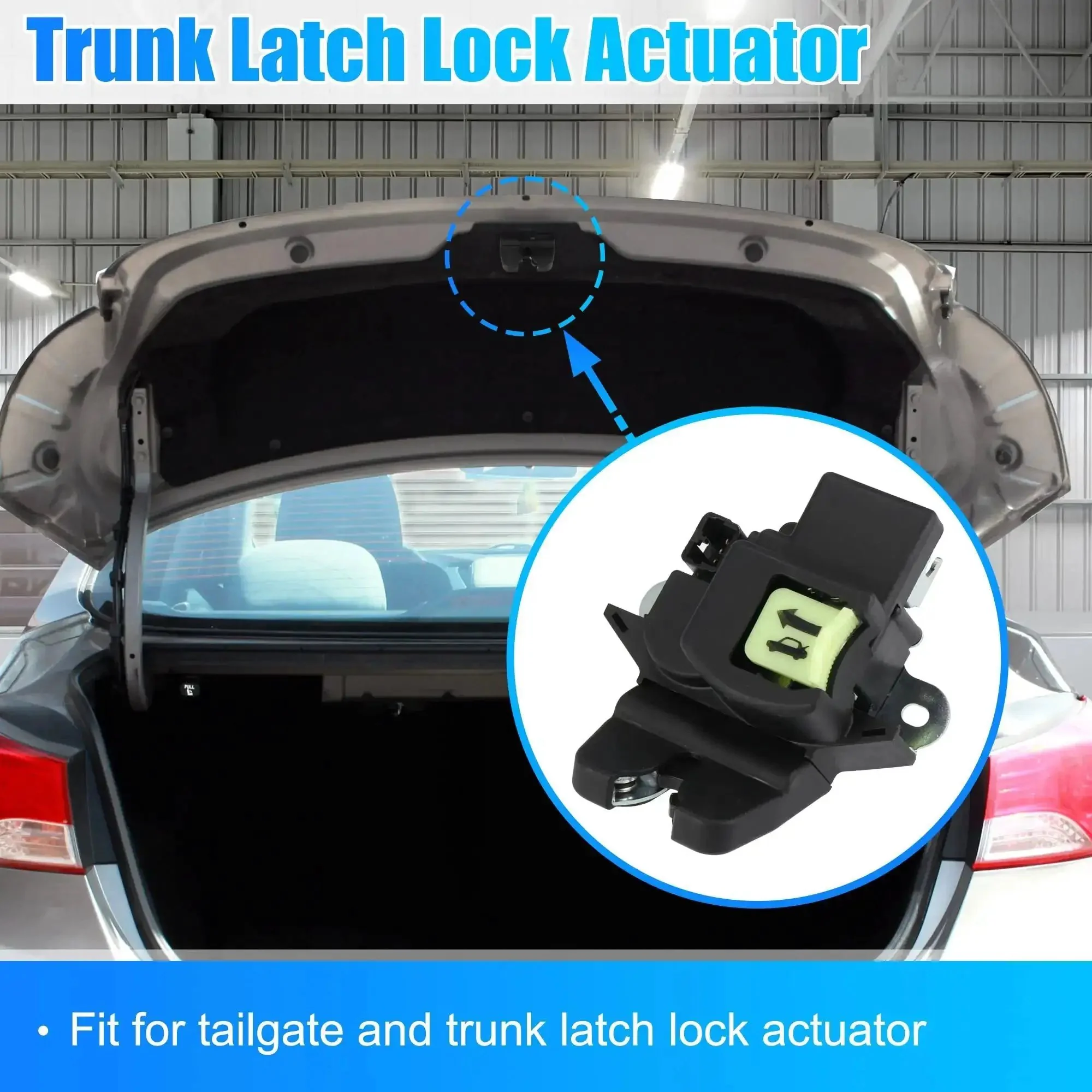 Trunk Latch Lock Actuator 81230A7030 For Kia Forte Koup 2014 To 2020 1.6L 1.8L 2.0L Engines With Keyless Entry Rear Tailgate Door Lock Motor Replacement - Image 6