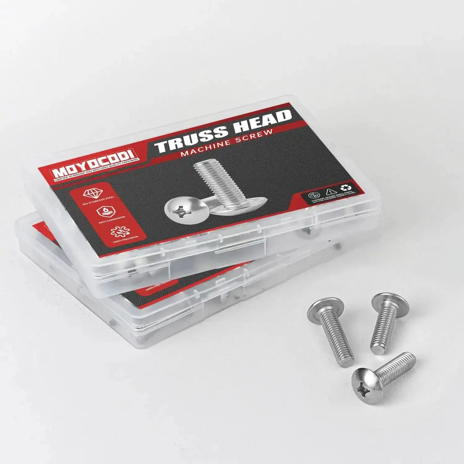 Truss Head Phillips Drive Machine Screws M4 X 10mm 50 Pack Fully Threaded Metric Bolts 304 Stainless Steel 18 8 Bright Finish Built To Last And Rust Resistant For Home Workshop Projects - Image 5
