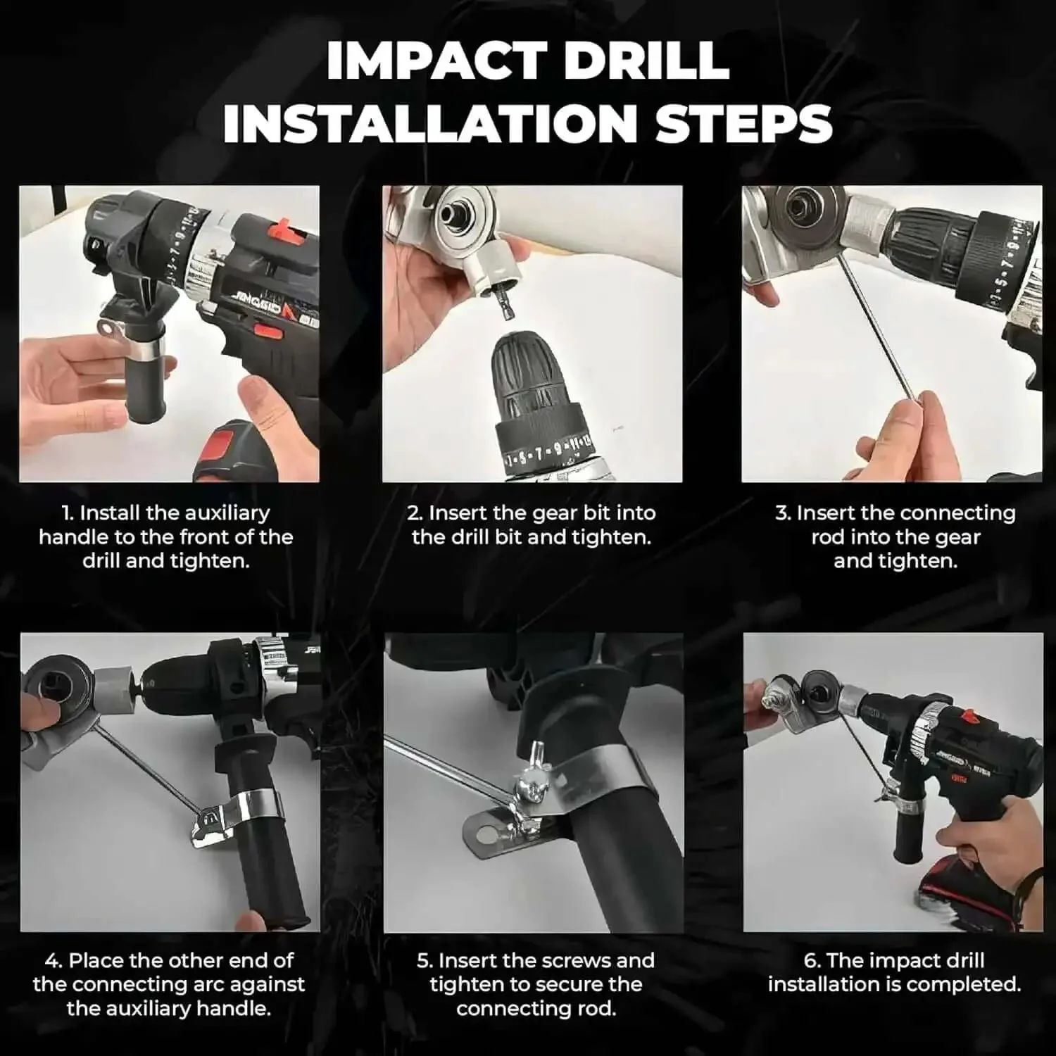 Turn Any Drill Into A Beast Of A Precision Sheet Metal Cutter With A High Efficiency Nibbler Attachment For Cutting Steel Iron Aluminum Copper And More In Seconds - Image 2