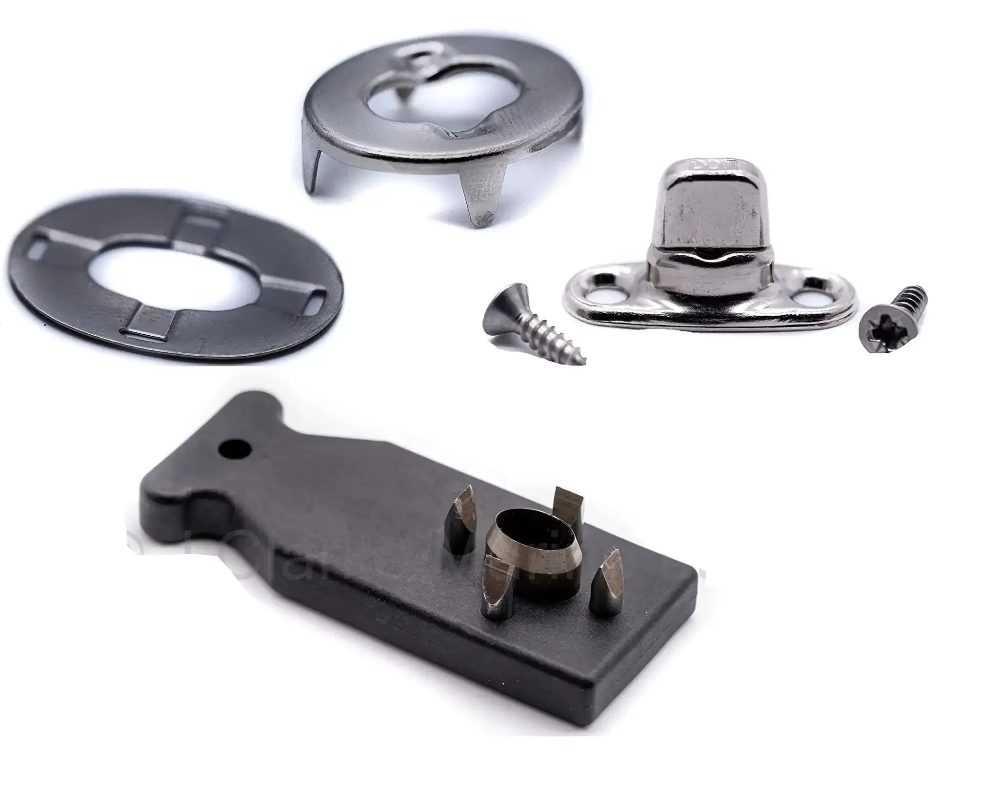 Turnbutton Fastener 6mm Kit With Cutting Tool For Boat Canopy Canvas Cover Twist Fasteners Marine Hardware Set Of 20 With Eyelets Bases And Screws Included