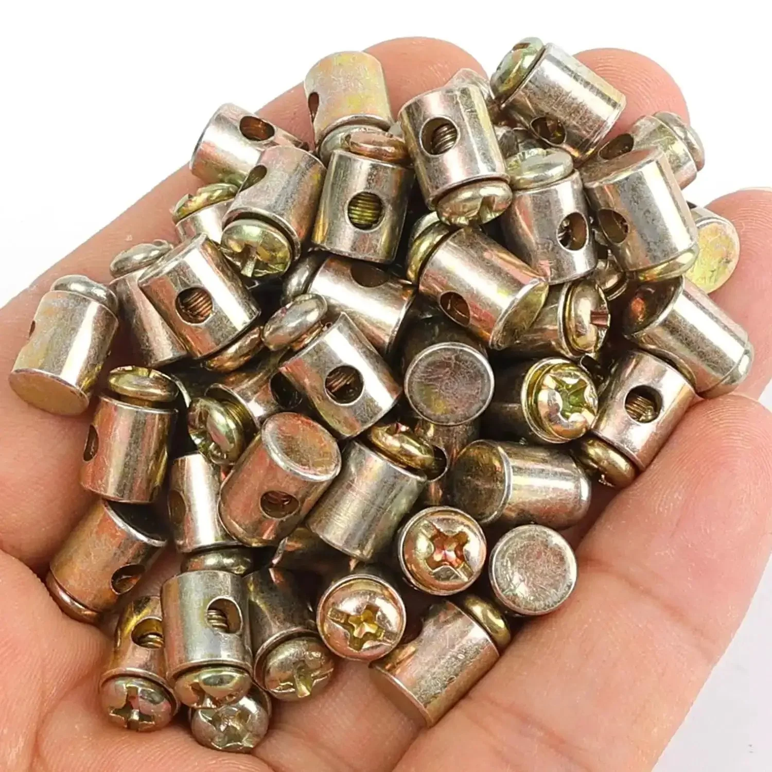 Twenty Pack Universal Throttle Cable Ends With Screws End Caps For Motorcycle Scooter Dirt Bike And Bicycle Fits Up To Three Millimeter Wires Solderless Cable Nipples Clutch And Brake Cable End Stops - Image 9