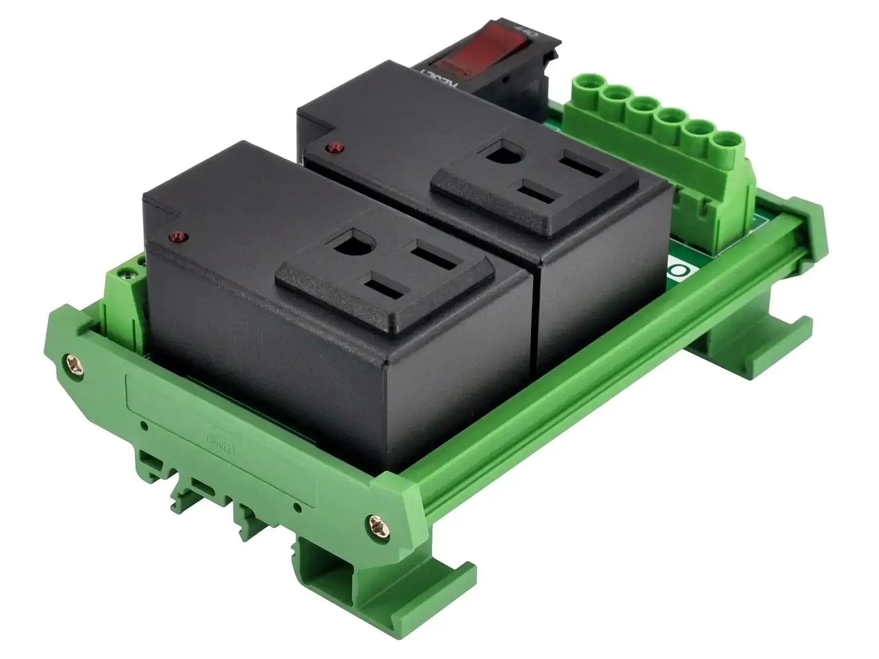 Two Channel IoT Relay Outlet Module For Smart Home Projects With Built In 10 Amp Relays, AC 120V Control, DIN Rail Or Screw Mount, Plug And Play With Arduino Raspberry Pi ESP32 For Easy On Off Automation - Image 8