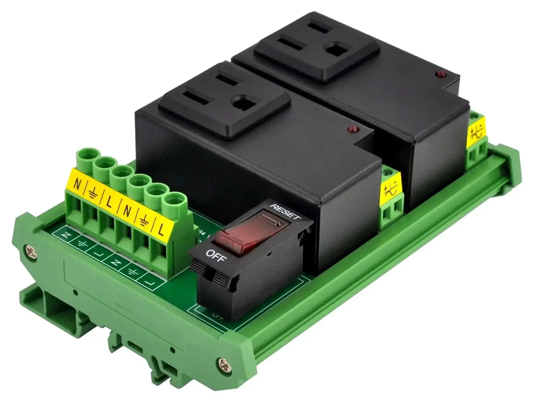 Two Channel IoT Relay Outlet Module For Smart Home Projects With Built In 10 Amp Relays, AC 120V Control, DIN Rail Or Screw Mount, Plug And Play With Arduino Raspberry Pi ESP32 For Easy On Off Automation - Image 9