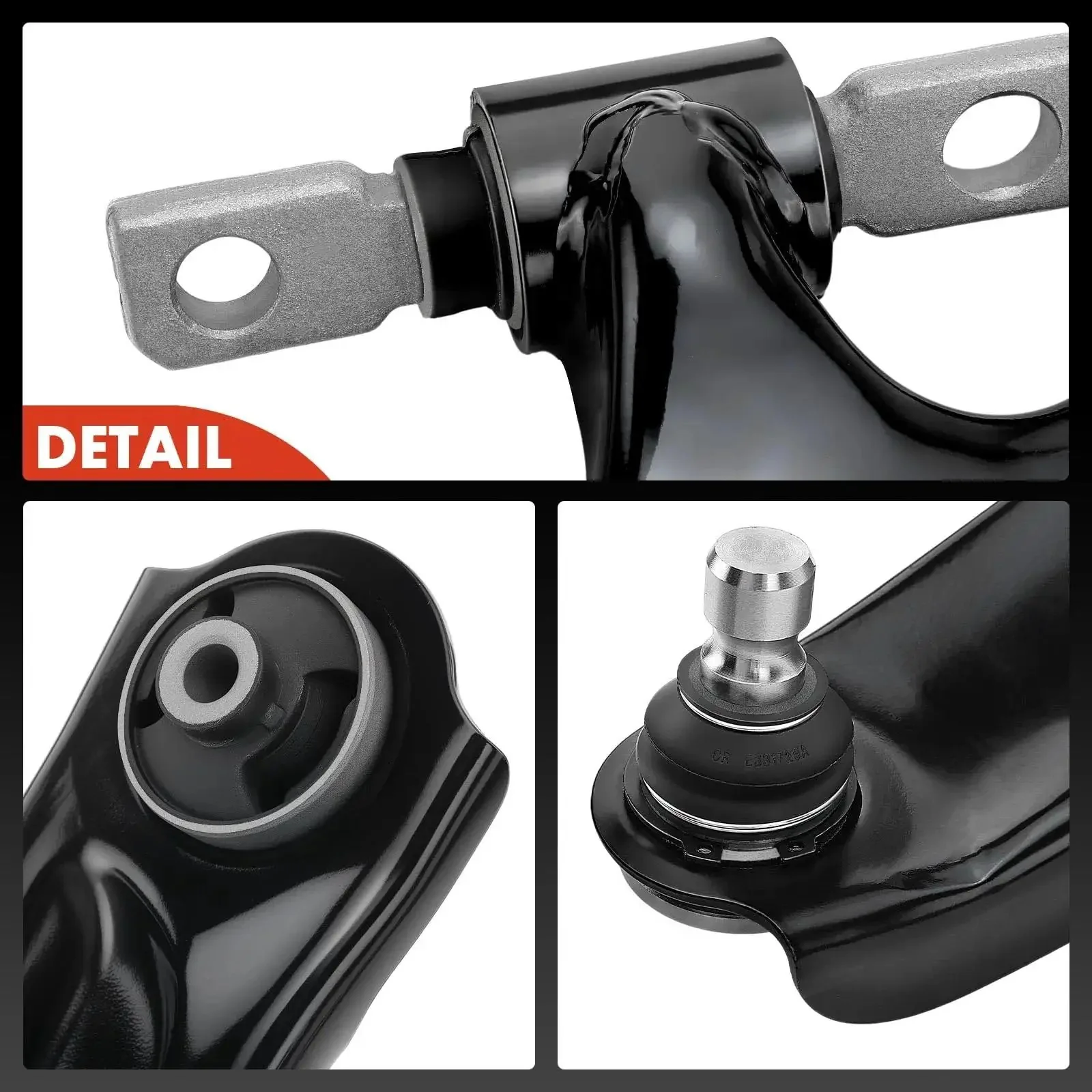 Two Front Lower Control Arm Kit With Ball Joints And Bushings For Nissan Rogue 2014 2020 Rogue Sport 2017 2022 And Qashqai 2017 2023 Keeps Your Ride Smooth And On Point - Image 3