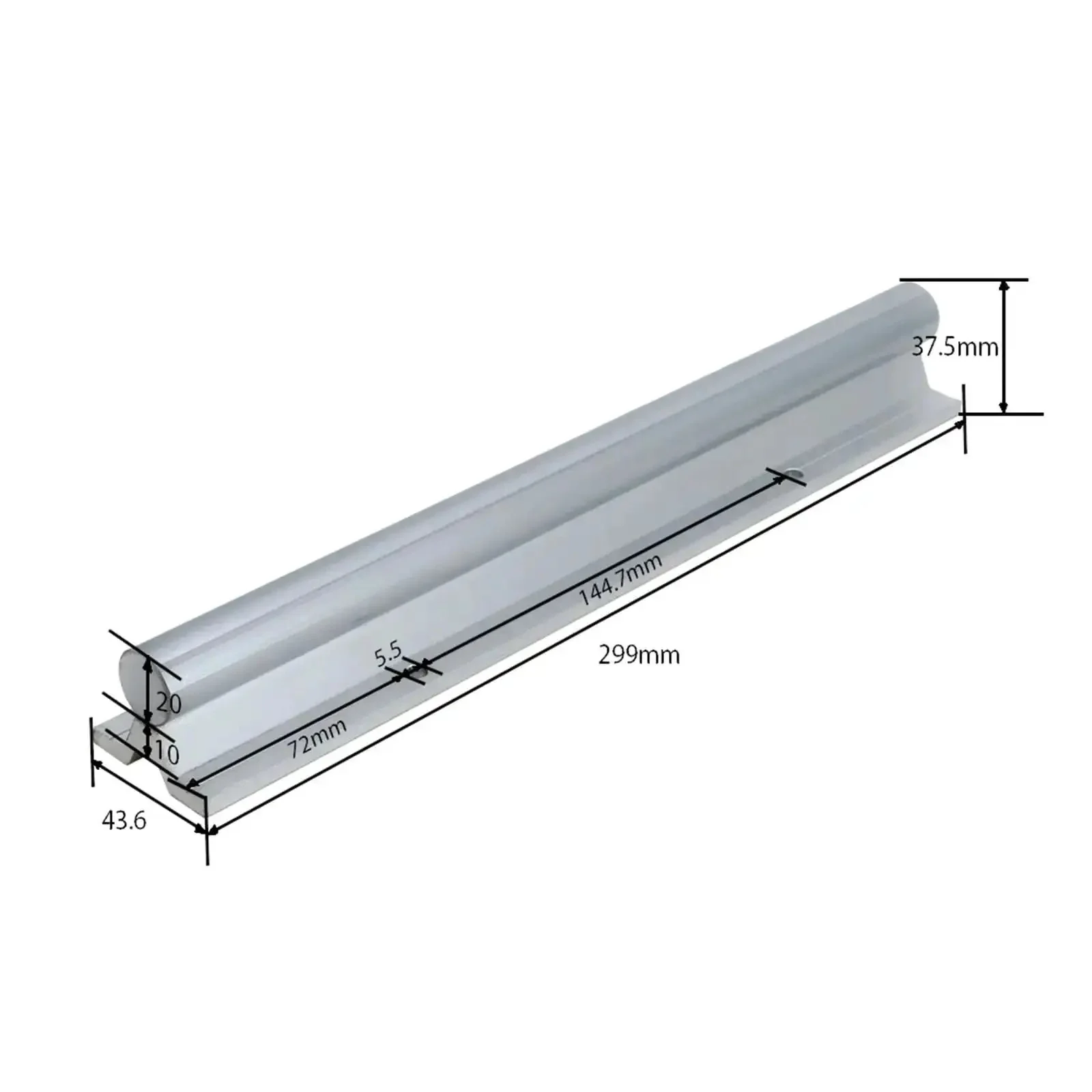 Two Heavy Duty Linear Guide Rails Kit SBR16 To SBR20 With Four Bearing Blocks SBR16UU SBR20LUU 16LUU 20UU For CNC Machines And 3D Printers, Smooth Precision Motion And Easy Assembly - Image 4