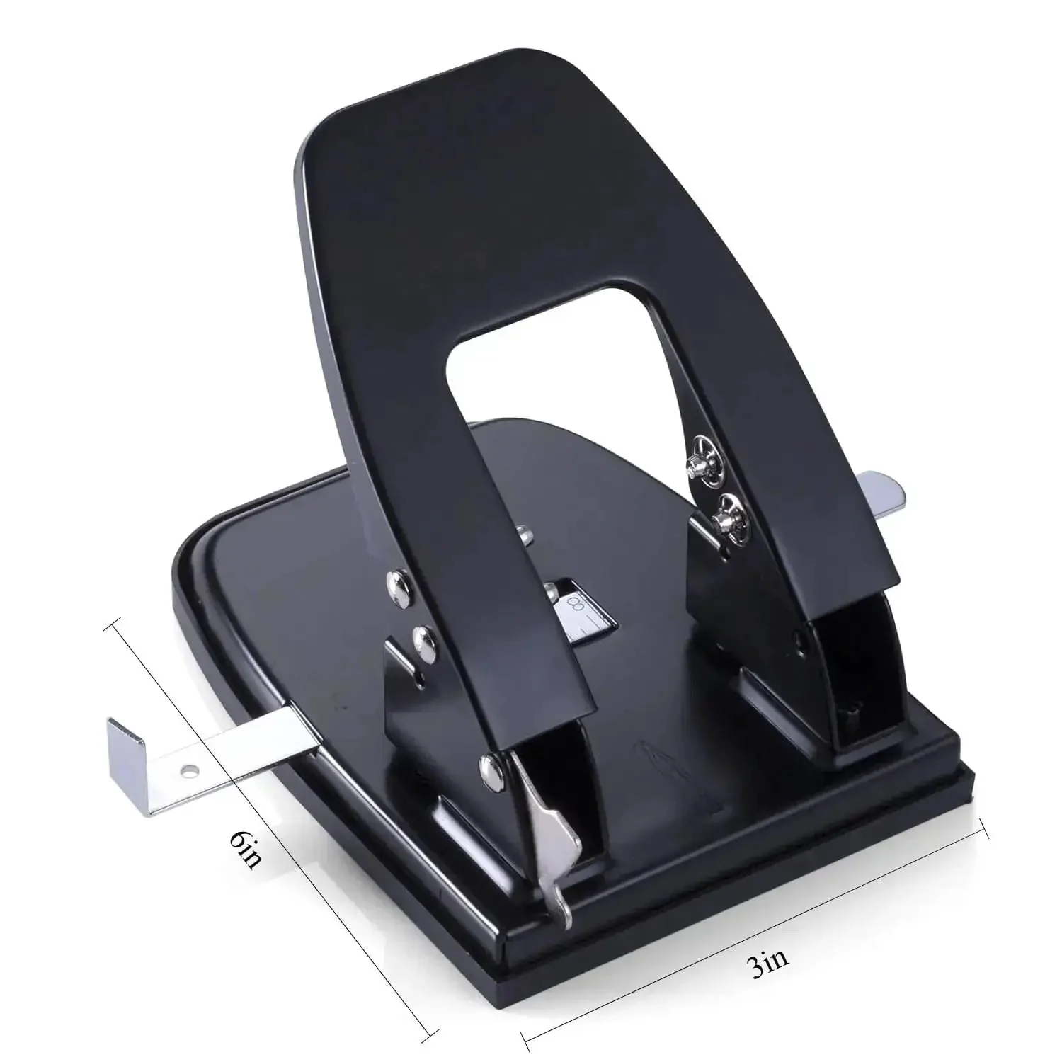Two Hole Punch With 30 Sheet Capacity, Workhorse Metal Paper Punch For Home Office And Professional Use, Adjustable Guide For Precise Alignment, Built To Last For Binders, Filing Systems, And Desk Organization - Image 5