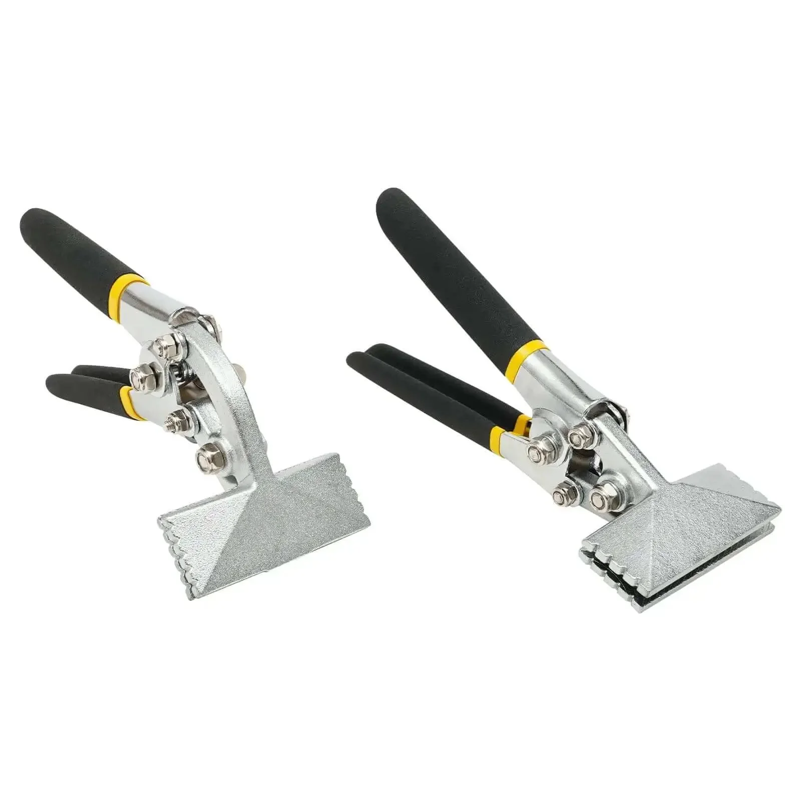 Two In One Metal Bending Pliers Set With Straight And Curved Jaw For Stainless Steel 6.35mm Quarter Inch Sheet Metal Bender Hand Seamer Former Tool Professional Grade For DIY And Pro Metalwork - Image 5