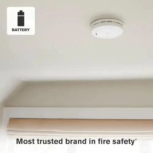 Two In One Smoke And Carbon Monoxide Alarm With Battery Powered Detector And Slim Profile Design Model SMCO200 For Home Safety, Early Warning, And Reduced Nuisance Alarms In Kitchen And Living Areas - Image 4