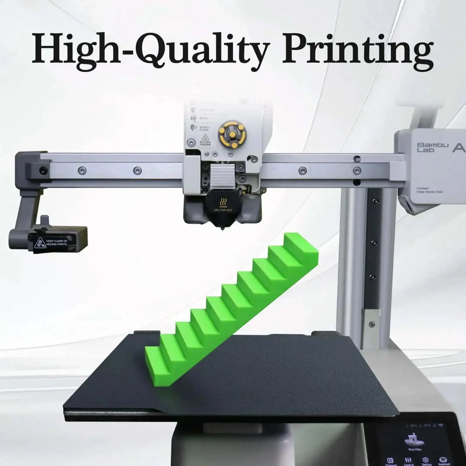 Two Pack 0.4mm Hotend Kit For A1 And A1 Mini 3D Printer, Stainless Steel Integrated Design For Dope, Pro Grade, Reliable, Fast Printing, High Precision Nozzle Set With Four Silicone Socks, Compatible With A1 Printer Accessories - Image 3