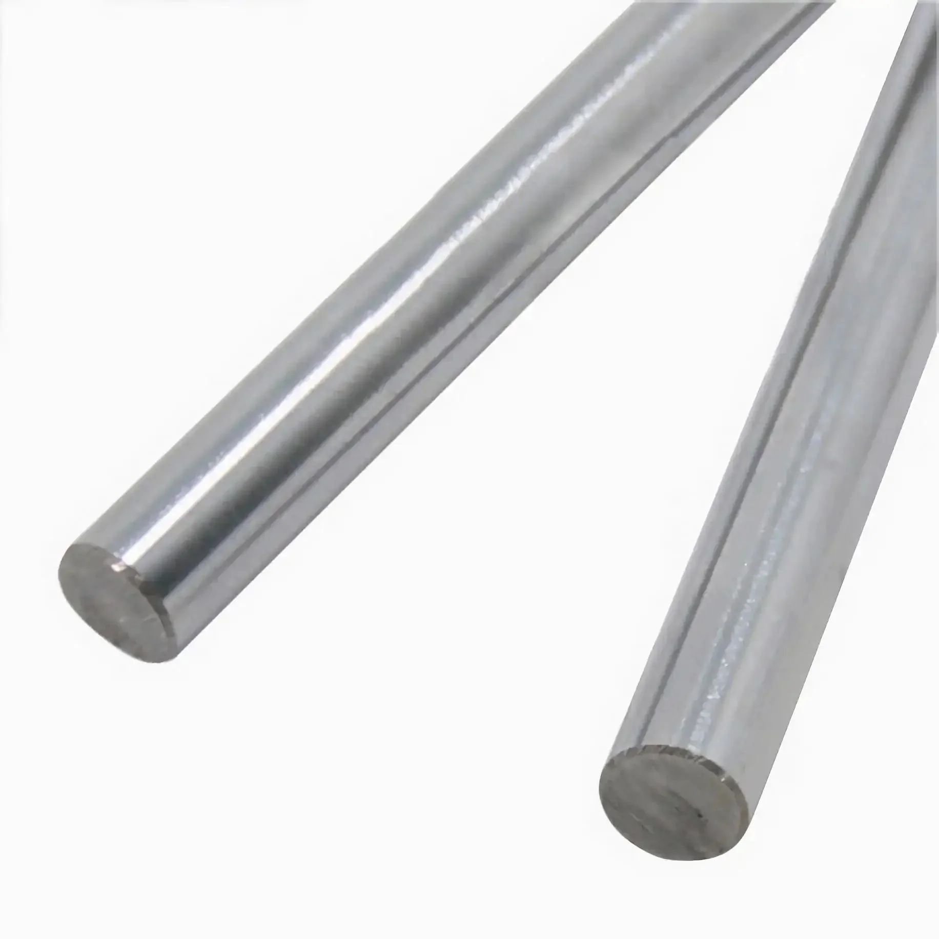 Two Pack 12mm x 300mm Linear Guide Rails Set Chrome Plated Steel Shafts for 3D Printers and DIY CNC Machines Dope Precision Linear Motion Rods With 0.05mm Tolerance and Chamfered Ends