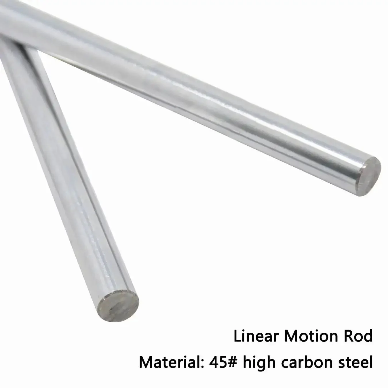 Two Pack 12mm x 300mm Linear Guide Rails Set Chrome Plated Steel Shafts for 3D Printers and DIY CNC Machines Dope Precision Linear Motion Rods With 0.05mm Tolerance and Chamfered Ends - Image 6