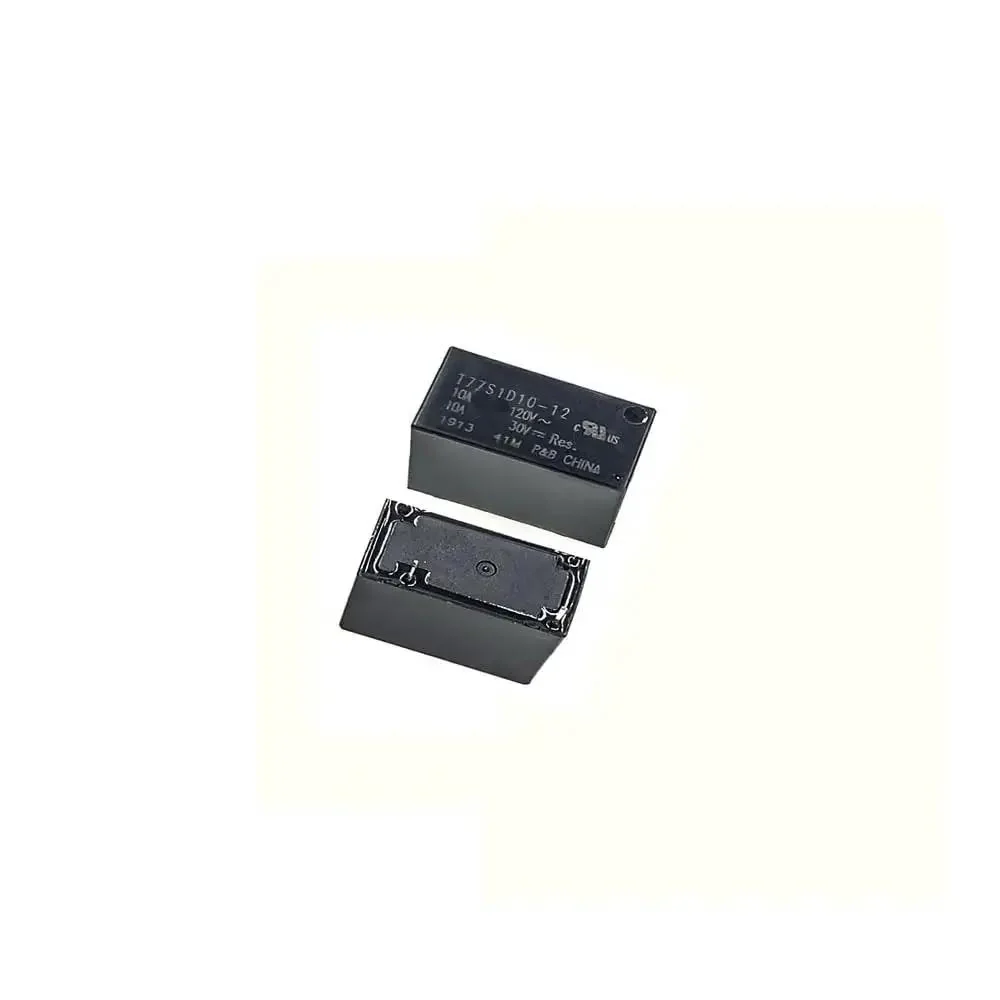 Two Pack 12V 10A SPST Relay With Four Pins, General Purpose Coil Model T77V1D10-12, DIY Friendly Plug And Play For Automotive, Home Electronics, And Small Electrical Projects, Reliable Switching And Durable Performance - Image 3