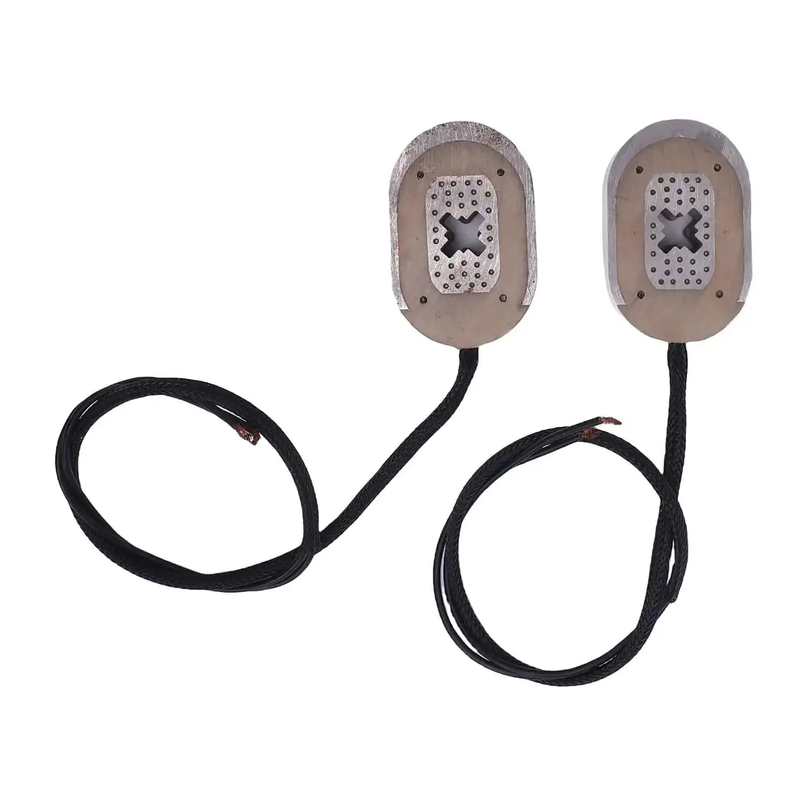 Two Pack 12V Electric Trailer Brake Magnets Replacement for RV, Beefed Up Braking Efficiency and Long Lasting Performance, Durable Metal Construction, Fits 12 Inch (30.5cm) Trailer Brakes, Great for Safer Tows