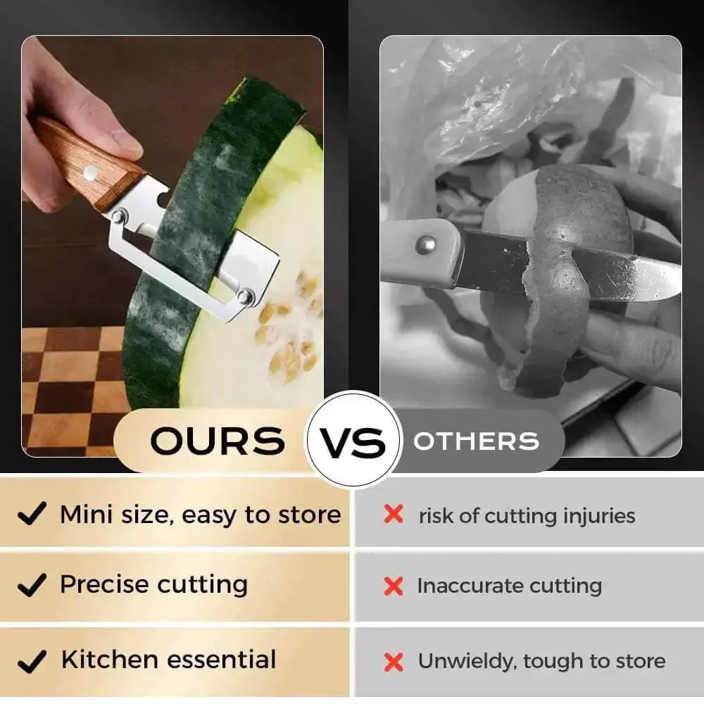 Two Pack 2 In 1 Veggie Peeler And Bottle Opener With Stainless Steel Blade And Wooden Handle Handy Kitchen Tool For Fruit And Veggie Prep Great Gift For Mom Travel Friendly Durable - Image 7