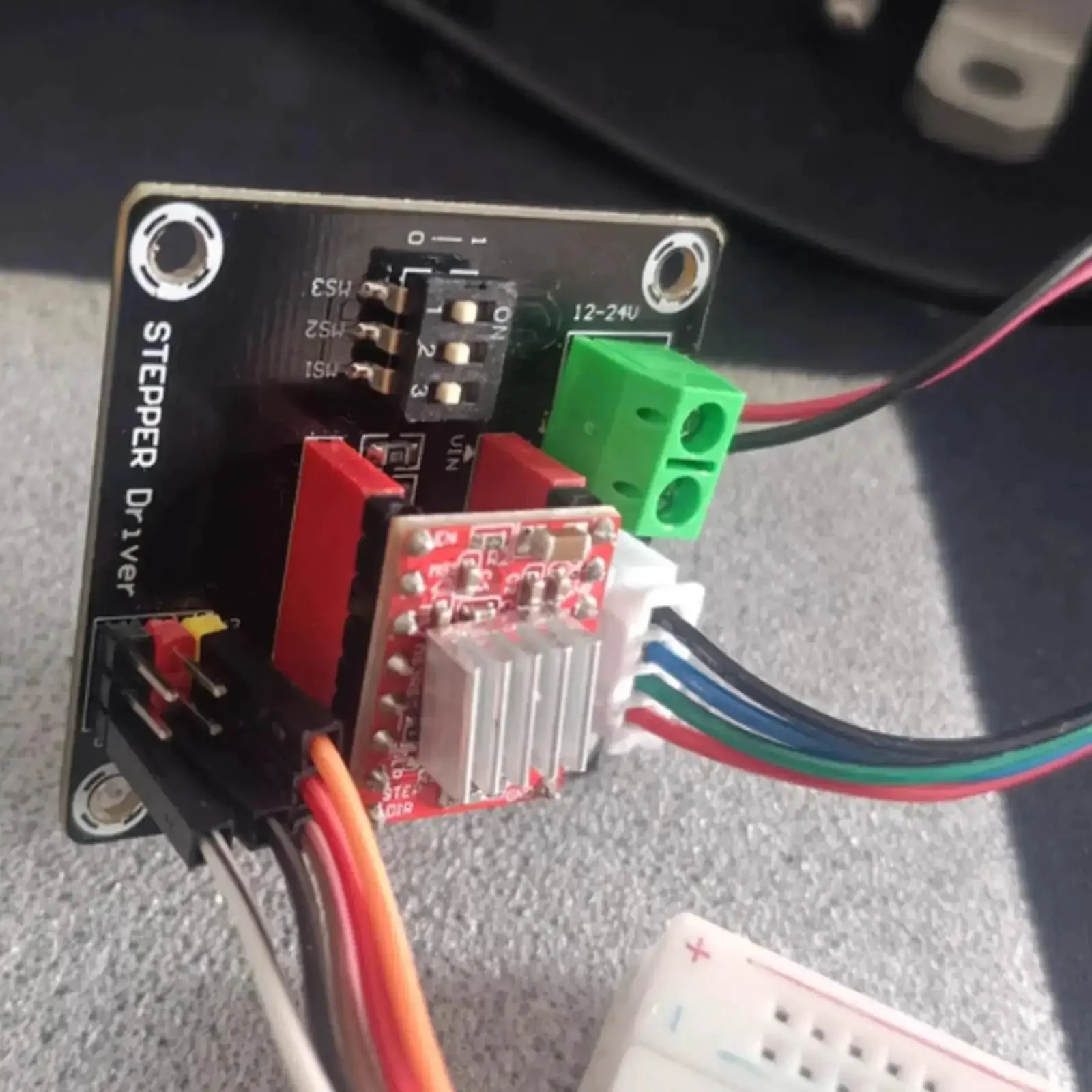 Two Pack 42 Stepper Motor Driver Expansion Boards For 3D Printers DRV8825 A4988 Compatible Shield Module With 5V Logic And 12 To 30V Input Easy Plug In Upgrade For Precise Motor Control - Image 3