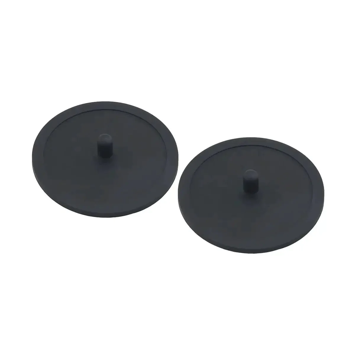 Two Pack 50mm Silicone Backflush Gasket For Espresso Machines Blind Backflush Seal Food Grade Rubber Non Slip Durable Easy Install Pro Grade Black For Home Use