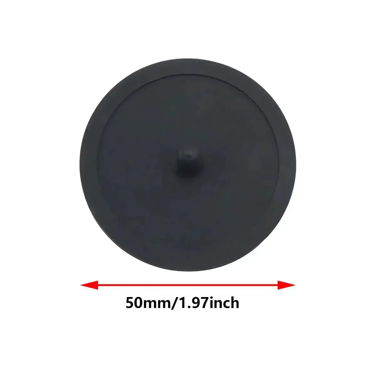 Two Pack 50mm Silicone Backflush Gasket For Espresso Machines Blind Backflush Seal Food Grade Rubber Non Slip Durable Easy Install Pro Grade Black For Home Use - Image 4