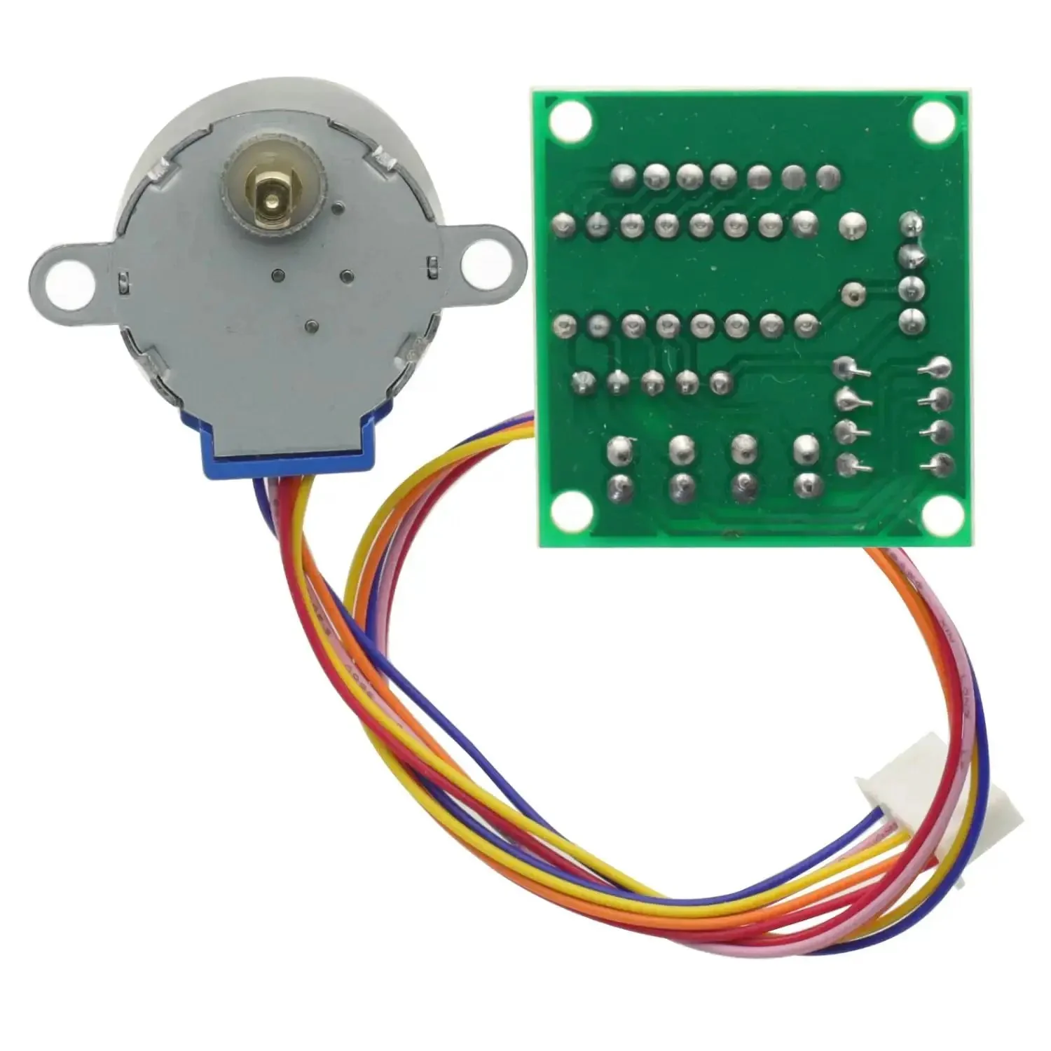 Two Pack 5V 4-Phase 28BYJ-48 DC Stepper Motor With ULN2003 Driver Board For Arduino Raspberry Pi PIC MCU DIY Projects, Perfect For Hobby Robotic Builds And Easy Motor Control - Image 2