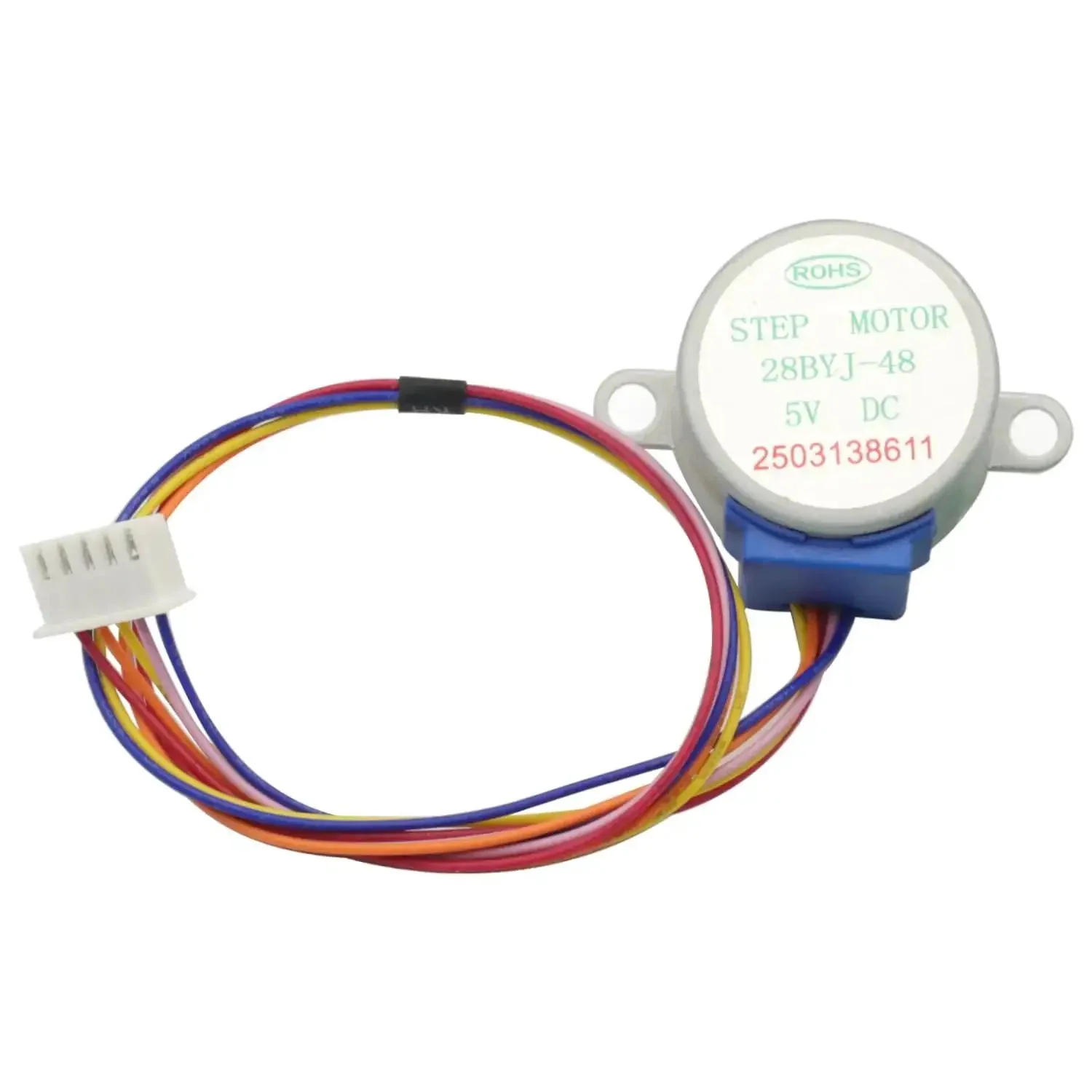 Two Pack 5V 4-Phase 28BYJ-48 DC Stepper Motor With ULN2003 Driver Board For Arduino Raspberry Pi PIC MCU DIY Projects, Perfect For Hobby Robotic Builds And Easy Motor Control - Image 3