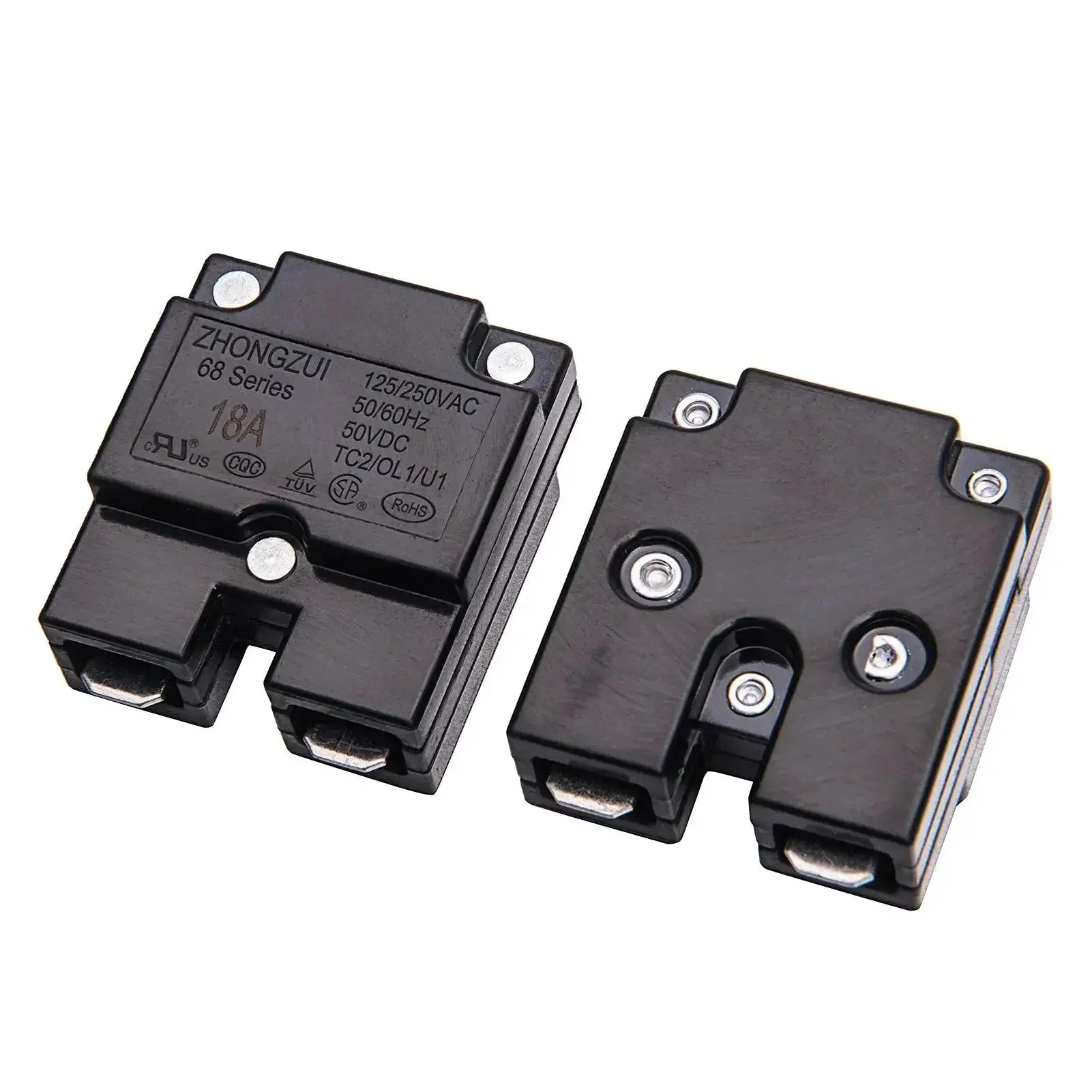 Two Pack Auto Reset 18A Kid Friendly Ride On Toy Circuit Breaker For Kids Electric Cars 125 To 250Vac 50Vdc Thermal Switch Overload Protector High Current Protector For Safe Power Cutoff And Quick Reset - Image 5