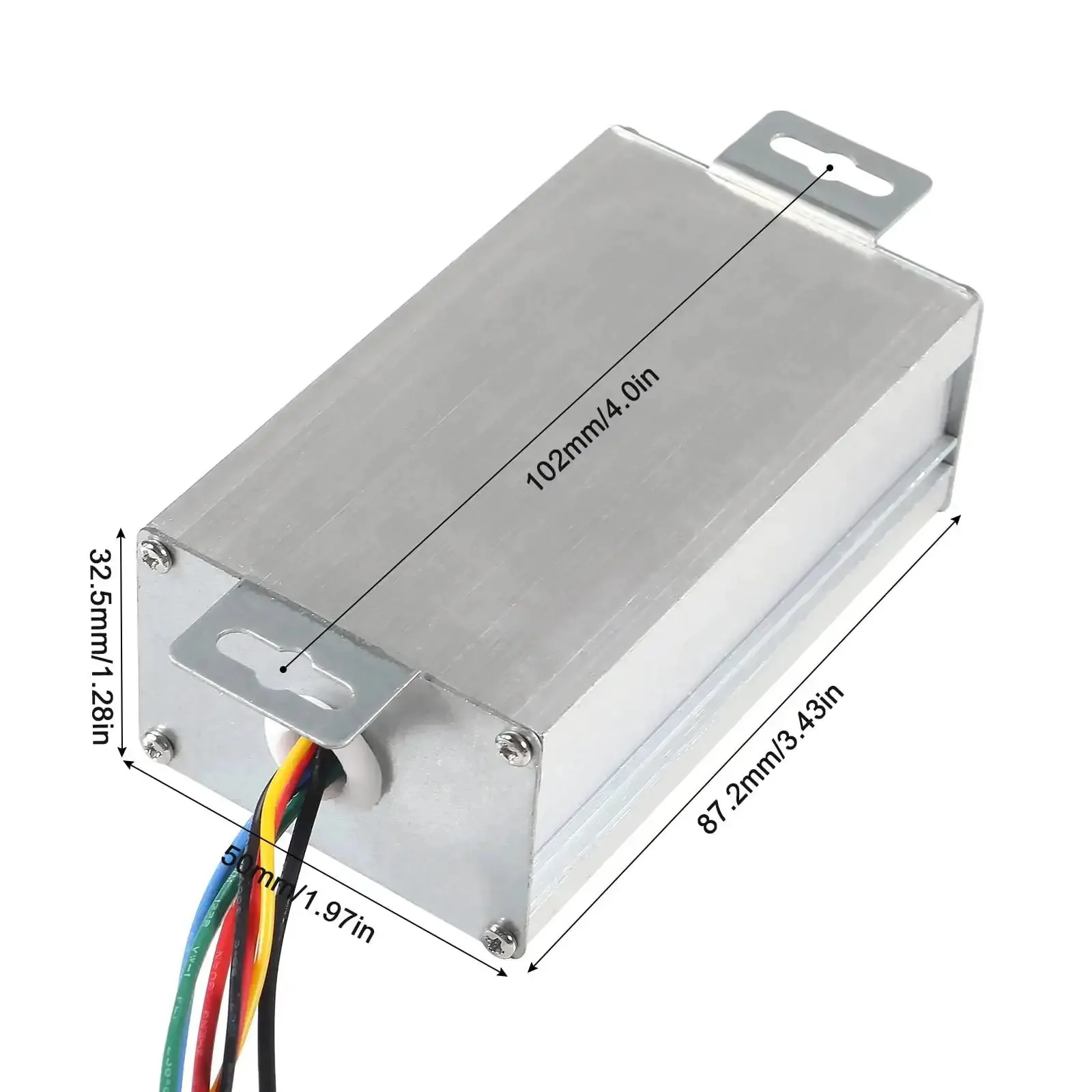 Two Pack DC Motor Speed Controller For Brush Motors, PWM Regulator With Dimmer, Switch And Knob, 9V To 60V Input, 0 To 20A Output, Up To 1200W, Works With 12V 24V 36V 48V And 60V DC Motors, Easy Dim And Speed Control - Image 2