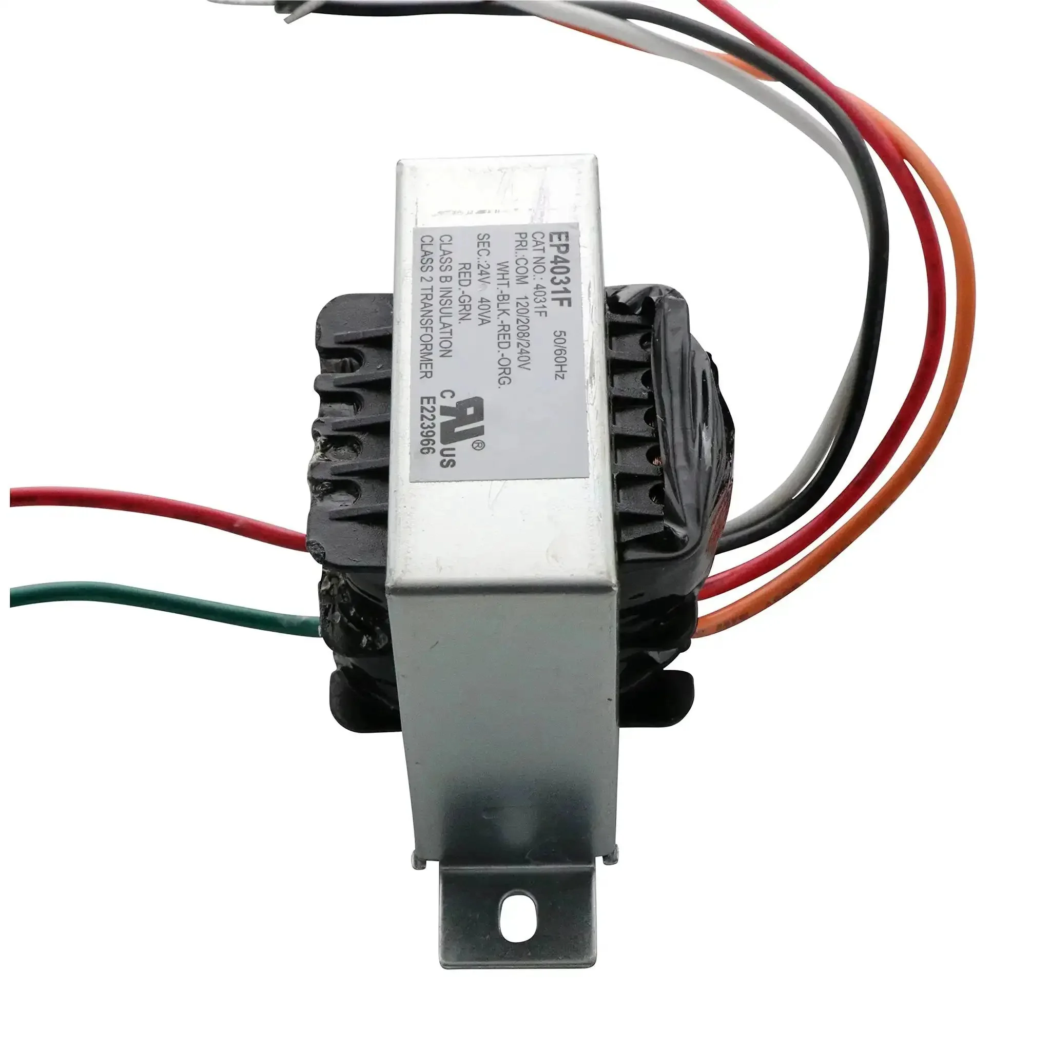 Two Pack EI Isolation Transformer For HVAC Controls 120/208/240V Primary 24V Secondary 40 VA Class 2 With Foot Mount Replacement For Jard 4031F Packard 42440 Gemline Easy Install - Image 7