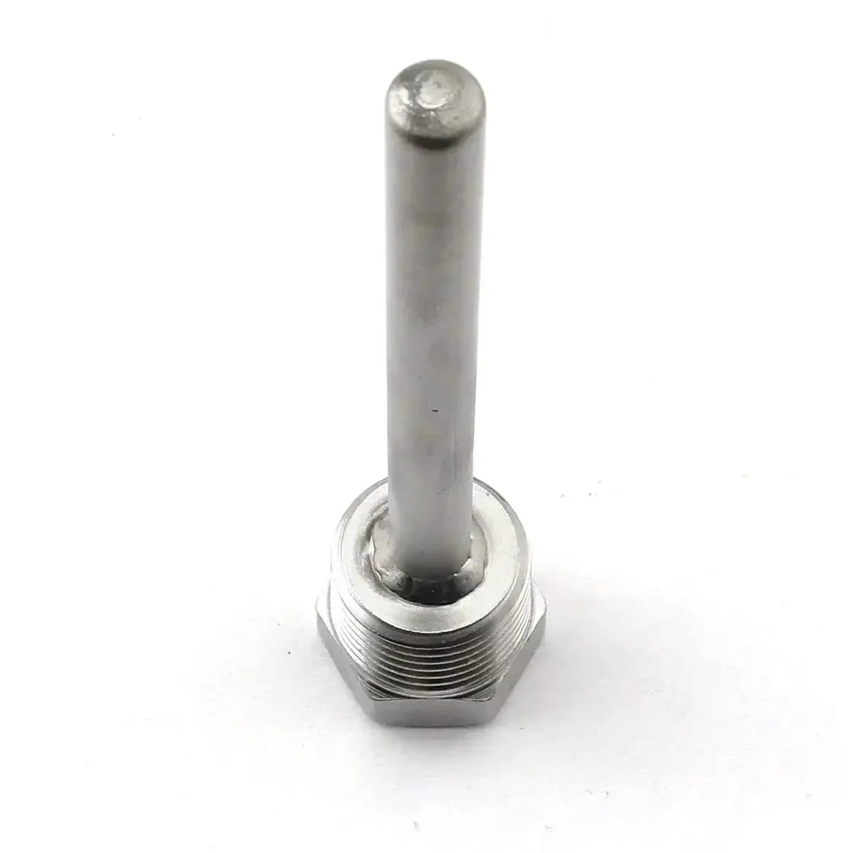 Two Pack Half Inch NPT Stainless Steel Thermowell With Nylon Cable Gland For Temperature Sensors, Heavy Duty, Rust Resistant, 100mm Length, High Thermal Conductivity, Easy Install In Industrial Process Systems - Image 3