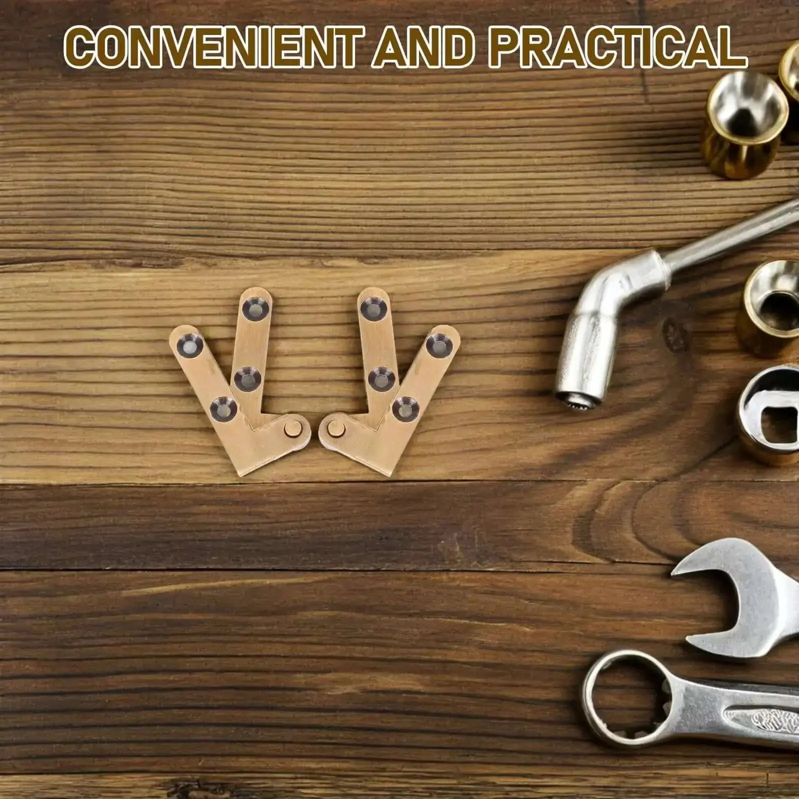 Two Pack Heavy Duty Invisible Door Self Closing Pivot Hinges Concealed Bronze Secret Door Hardware For Cabinets And Home Use With Quiet Operation And Smooth Motion - Image 8