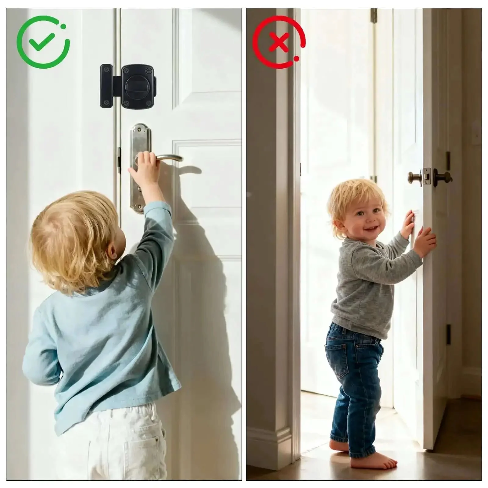 Two Pack Heavy Duty Rotating Bolt Latch With 180 Degree Double Sided Security Slide Lock, Rustproof Zinc Alloy And Steel Gate Latch For Doors, Fences, Barns, And Pet Enclosures Built Tough For All Weather Use - Image 5