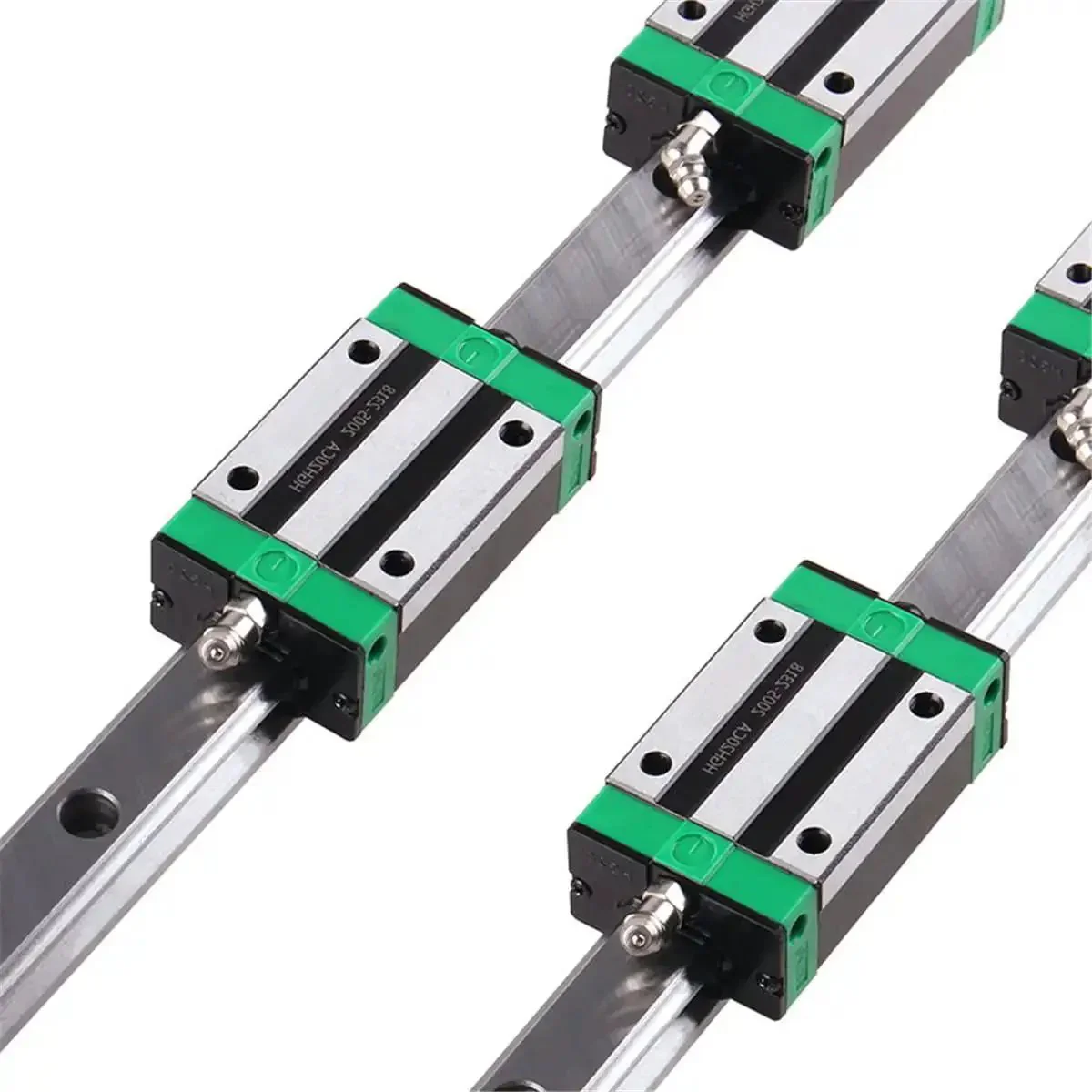 Two Pack HGR20 900mm Linear Guide Rails With Four HGH20CA Carriage Blocks For DIY CNC Routers Lathes And Mills Premium Precision Rails With Easy Mounting And Long Lasting Wear Resistant Performance Kit - Image 4
