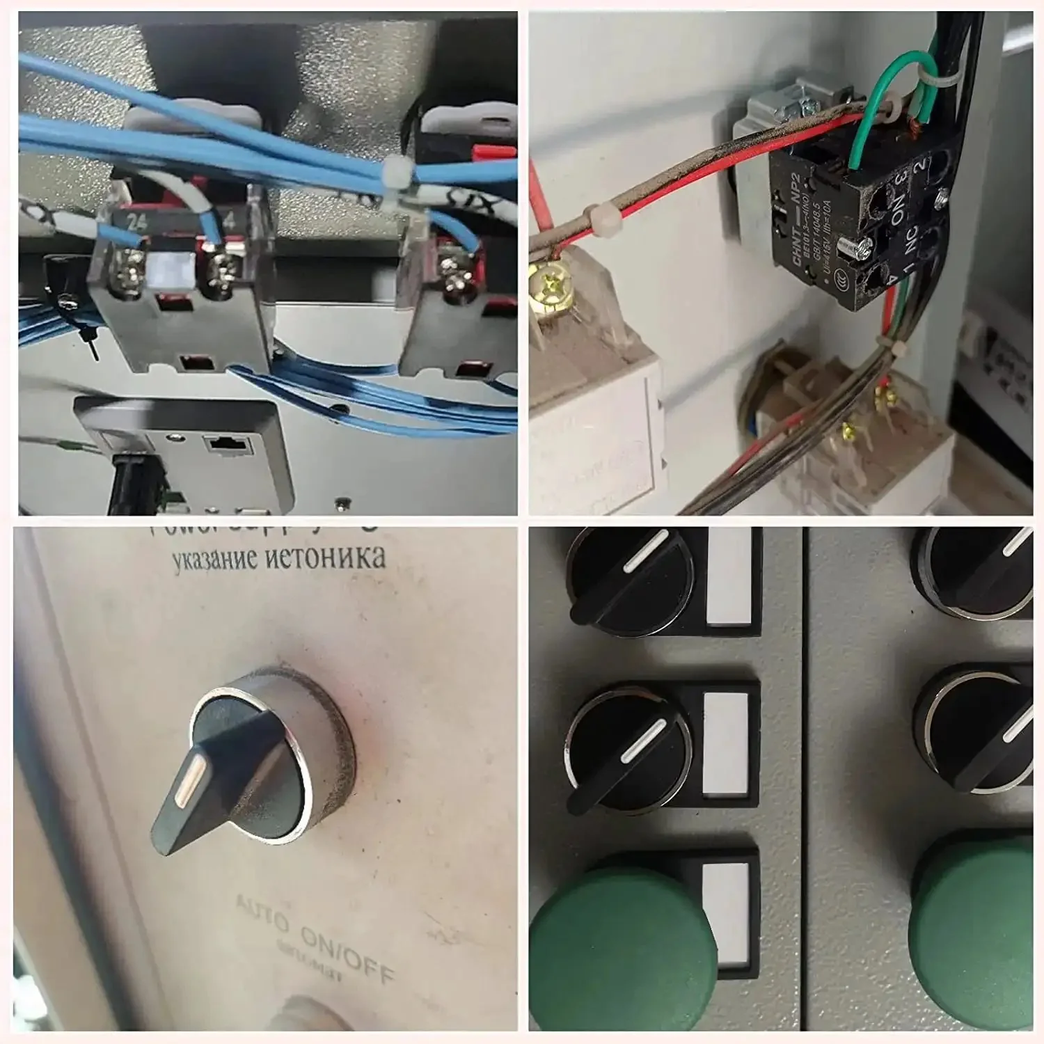 Two Pack Latching Rotary Selector Switch 2 Positions Maintained 1NO SPST 600V 10A For Industrial Control Panels Built Tough With Metal And Plastic Construction, Easy Install, Reusable Switches - Image 2