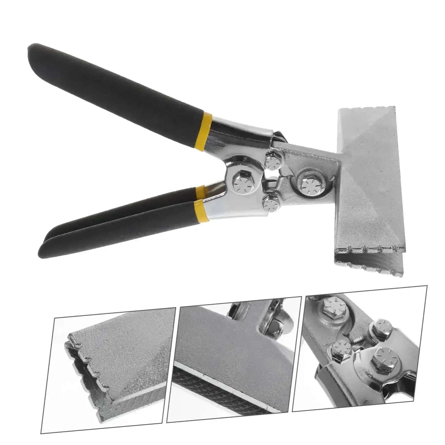 Two Pack Manual Sheet Seamer With Double Handle For Metal Flattening And Hemming, Duckbill Pliers Style Hand Tool For Sheet Metal Bending, Your Go To DIY Tableware And Craft Projects - Image 5