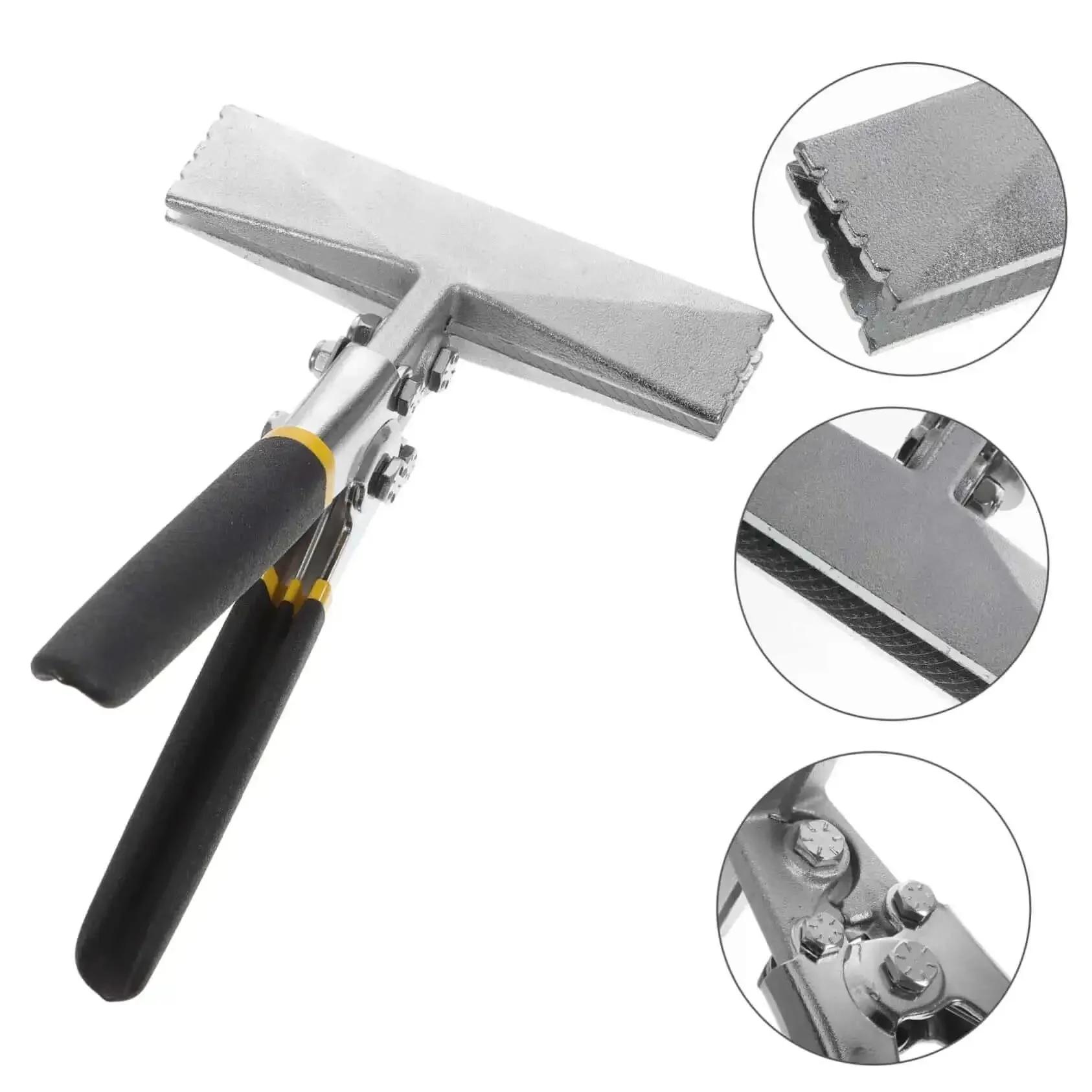 Two Pack Manual Sheet Seamer With Double Handle For Metal Flattening And Hemming, Duckbill Pliers Style Hand Tool For Sheet Metal Bending, Your Go To DIY Tableware And Craft Projects - Image 8