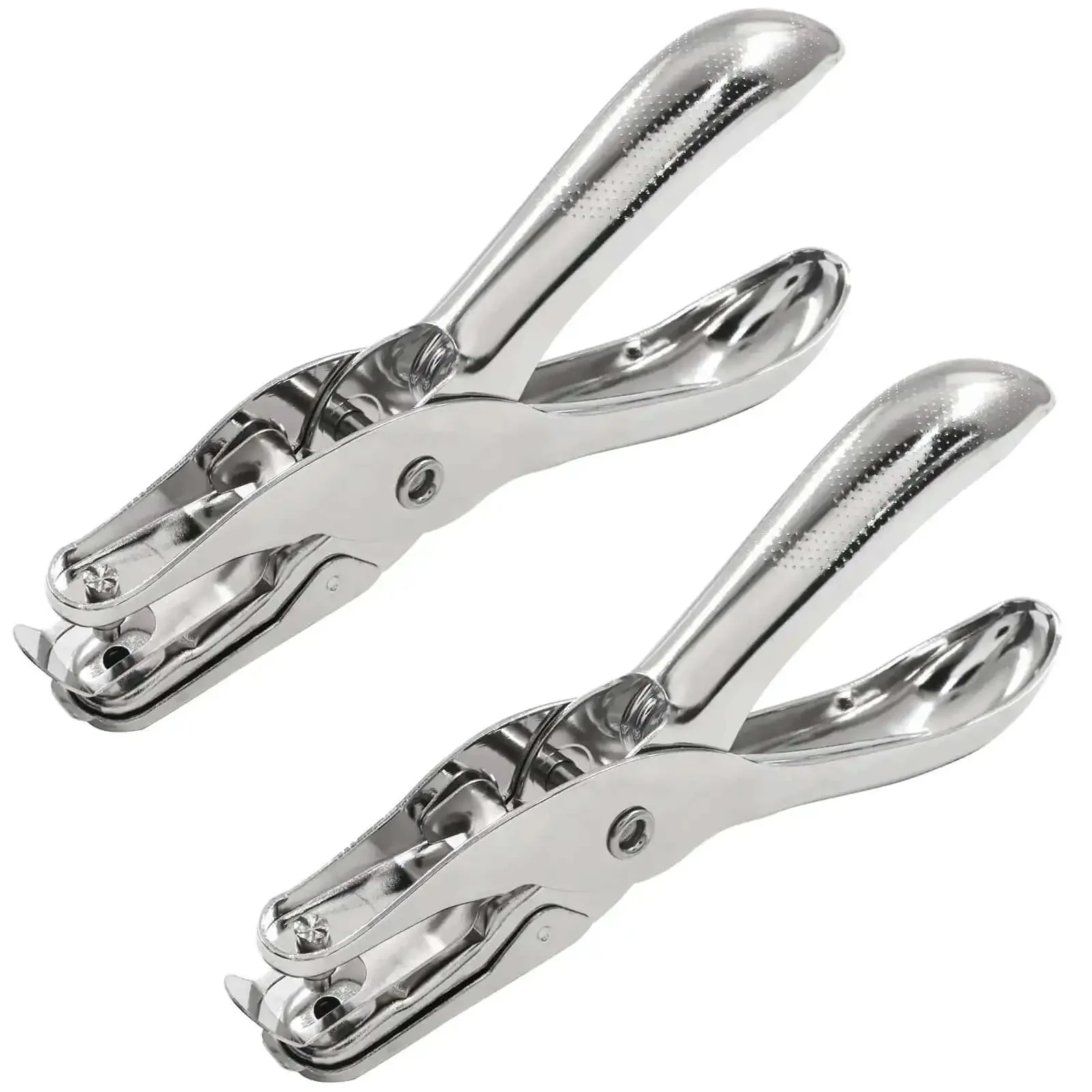 Two Pack One Eighth Inch Hole Puncher Mini Paper Punch Three Millimeter Circle Punch For Crafting Office Tags And DIY Cards Heavy Duty Metal Punch That Bites Through Thick Paper Perfect For Scrapbooking And Card Making - Image 7