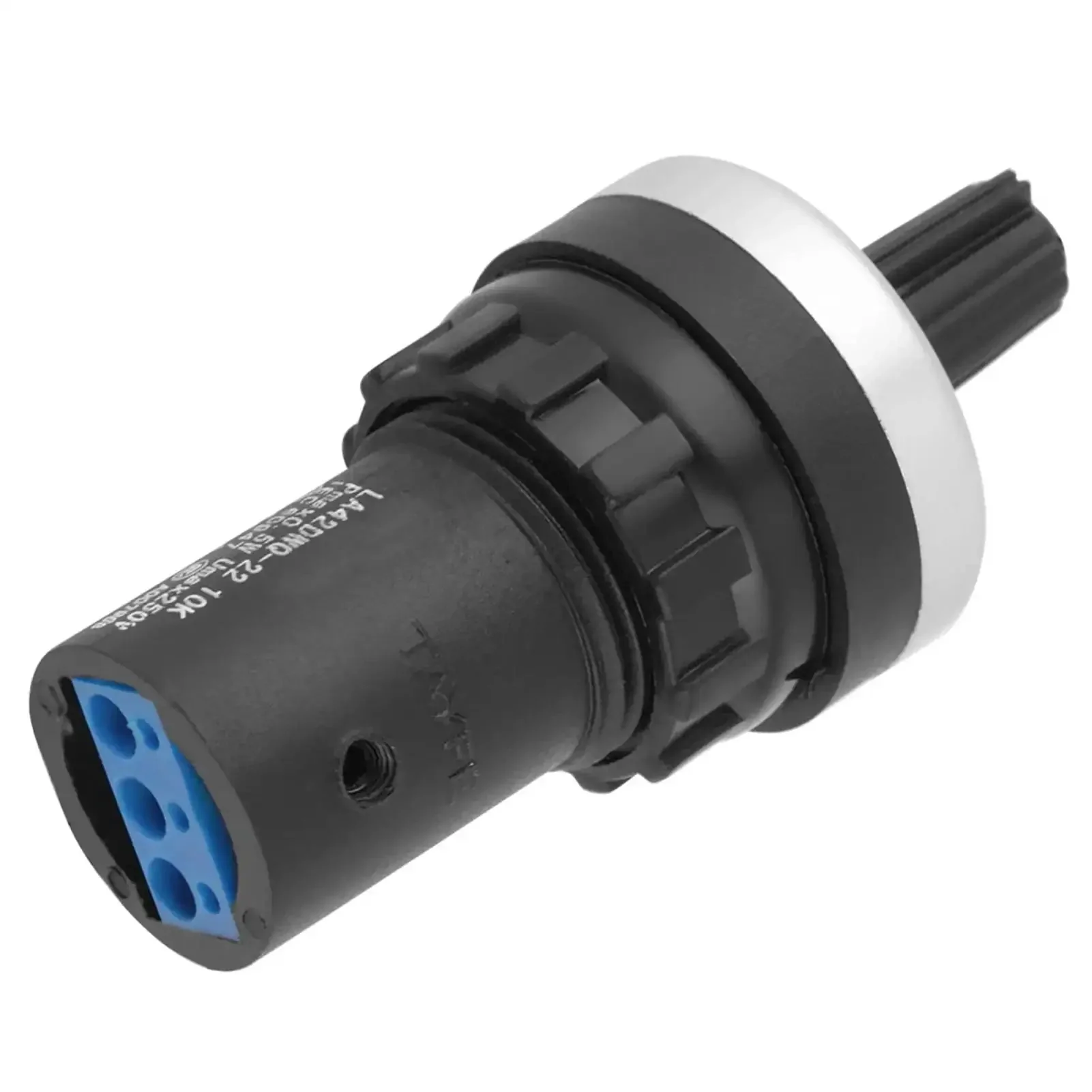 Two Pack Panel Mount 10K Potentiometer For VSD And VFD Rotary Variable Frequency Drive Tough As Nails Precise Resistance Control Rugged Plastic Housing Wear Resistant Shaft Great For Inverters And Motor Speed Control - Image 5