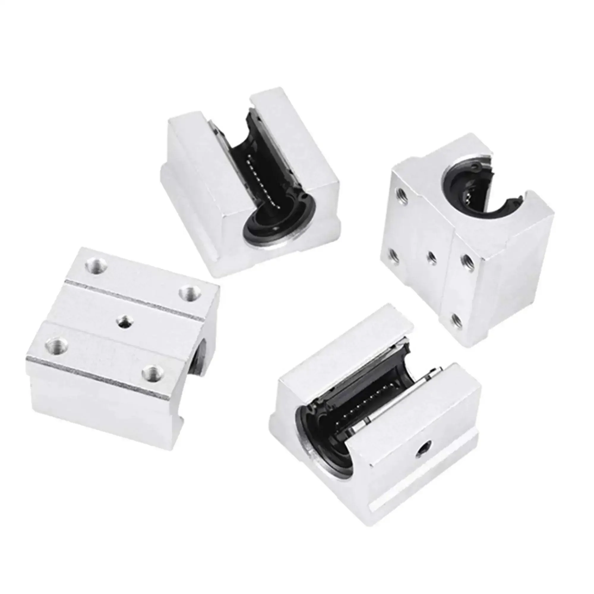 Two Pack SBR12 Linear Rails 1000mm With Four SBR12UU Blocks CNC Rail Kit For Automated Machines And Equipment Built For Smooth Rock Solid Precision And Easy Mounting - Image 3
