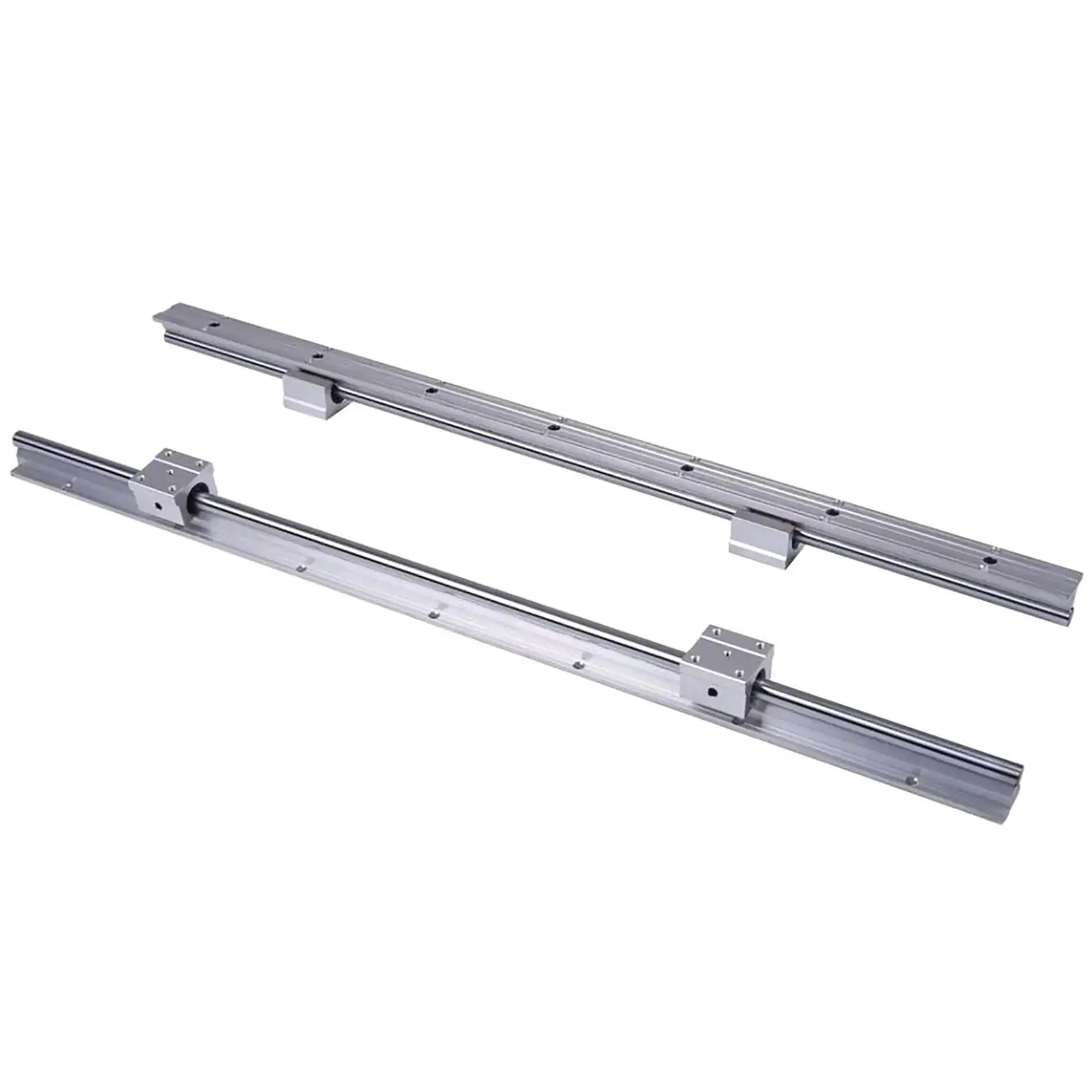 Two Pack SBR12 Linear Rails 1000mm With Four SBR12UU Blocks CNC Rail Kit For Automated Machines And Equipment Built For Smooth Rock Solid Precision And Easy Mounting - Image 4