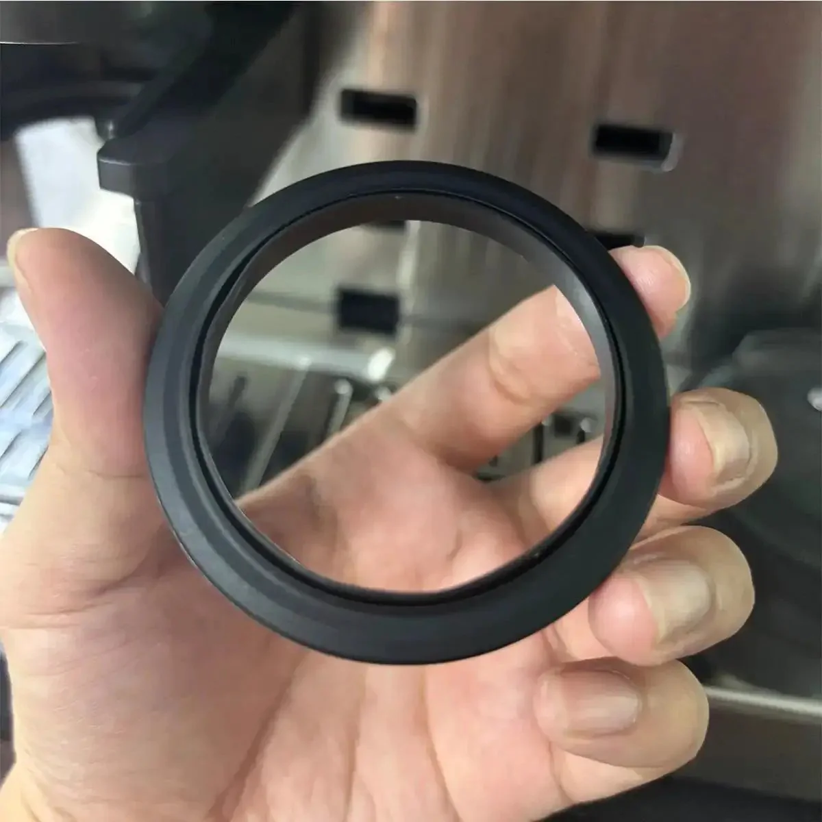 Two Pack Silicone Gasket Replacement Kit For Coffee Makers, Group Head Seals For ES601 ES655 ES701 Models, Durable Silicone Gasket Set For Tight Brew, Easy Install, Black - Image 4