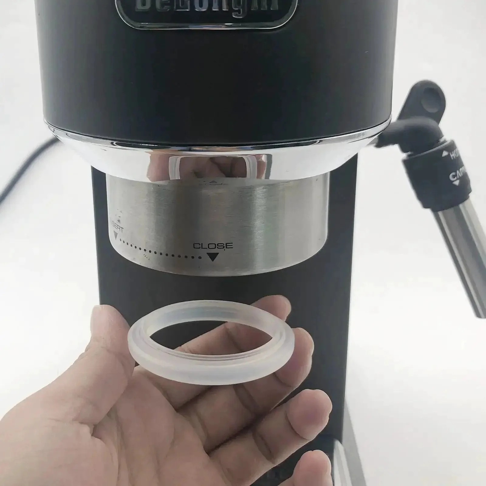 Two Pack Silicone Steam Ring For Espresso Machines Simple To Install Group Head Seal Gasket For EC680 EC685 EC820 EC850 White Food Grade Silicone Heat Resistant Durable And Reliable - Image 3