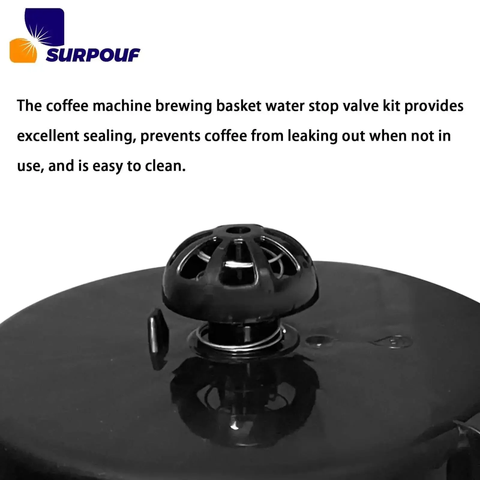 Two Pack Spring Loaded Brew Basket Stopper Kit For Universal Coffee Machines, Replacement Parts Compatible With 990117900 And 990237500, No Fuss Easy Install, Durable Coffee Maker Accessory For Home Brews And Quick Fix - Image 4