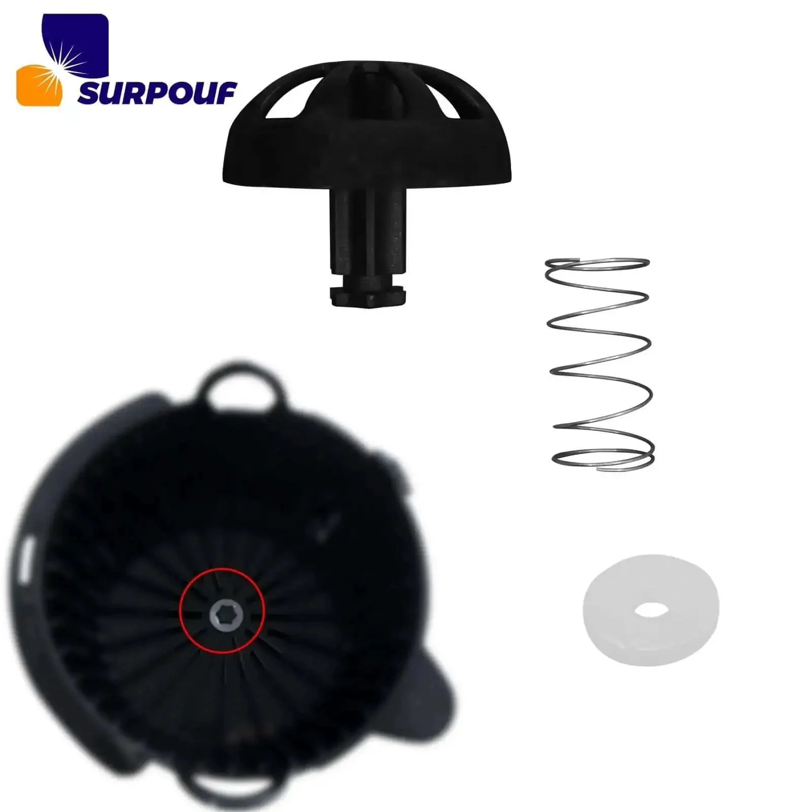 Two Pack Spring Loaded Brew Basket Stopper Kit For Universal Coffee Machines, Replacement Parts Compatible With 990117900 And 990237500, No Fuss Easy Install, Durable Coffee Maker Accessory For Home Brews And Quick Fix - Image 6