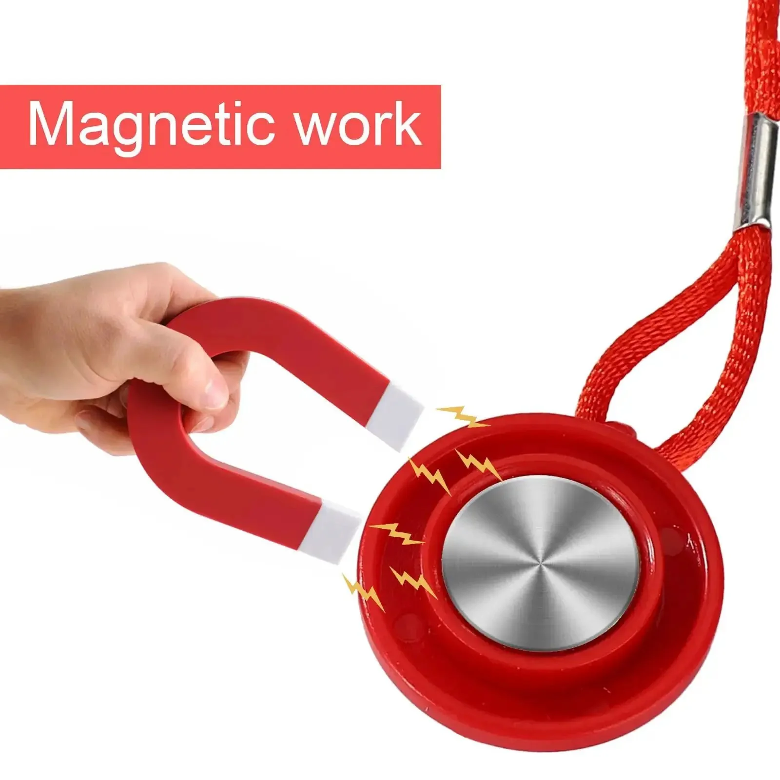 Two Pack Universal Treadmill Magnetic Safety Keys Red Emergency Stop Clips With Powerful Magnets Replacement Safety Switch For Most Running Machines And Home Gyms In Round And Rectangular Styles - Image 6