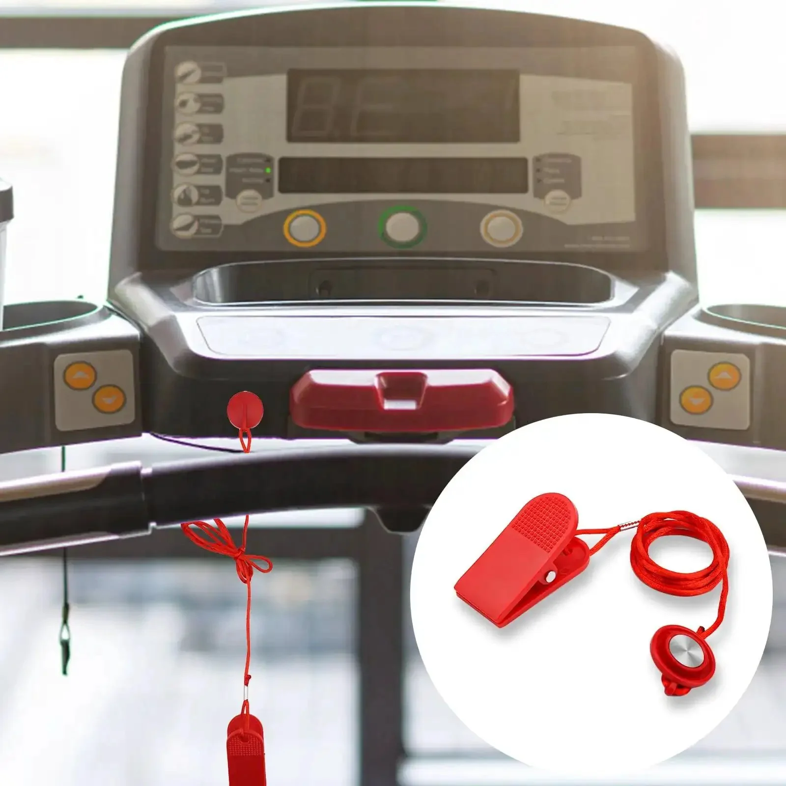 Two Pack Universal Treadmill Magnetic Safety Keys With Emergency Stop Lock For Most Running Machines, Durable ABS Construction, Strong Magnets, Easy Snap In For Quick Reset, Ideal Spare Or Replacement Set For Everyday Workouts - Image 3